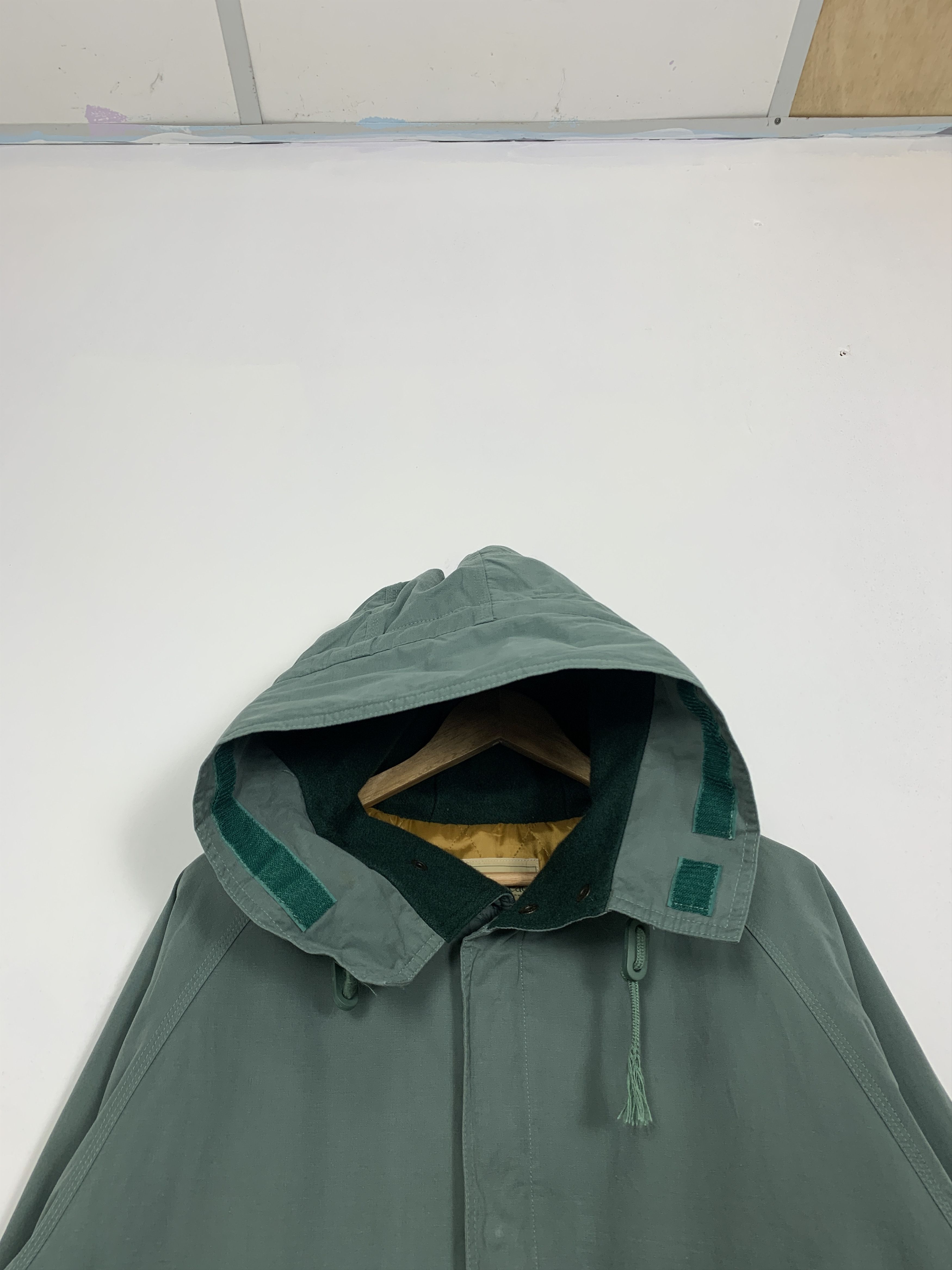 Japanese Brand Vintage Hampstead Parkas LONDON Quilted Lining Hoodie J0924 Size US L / EU 52-54 / 3 - 5 Thumbnail