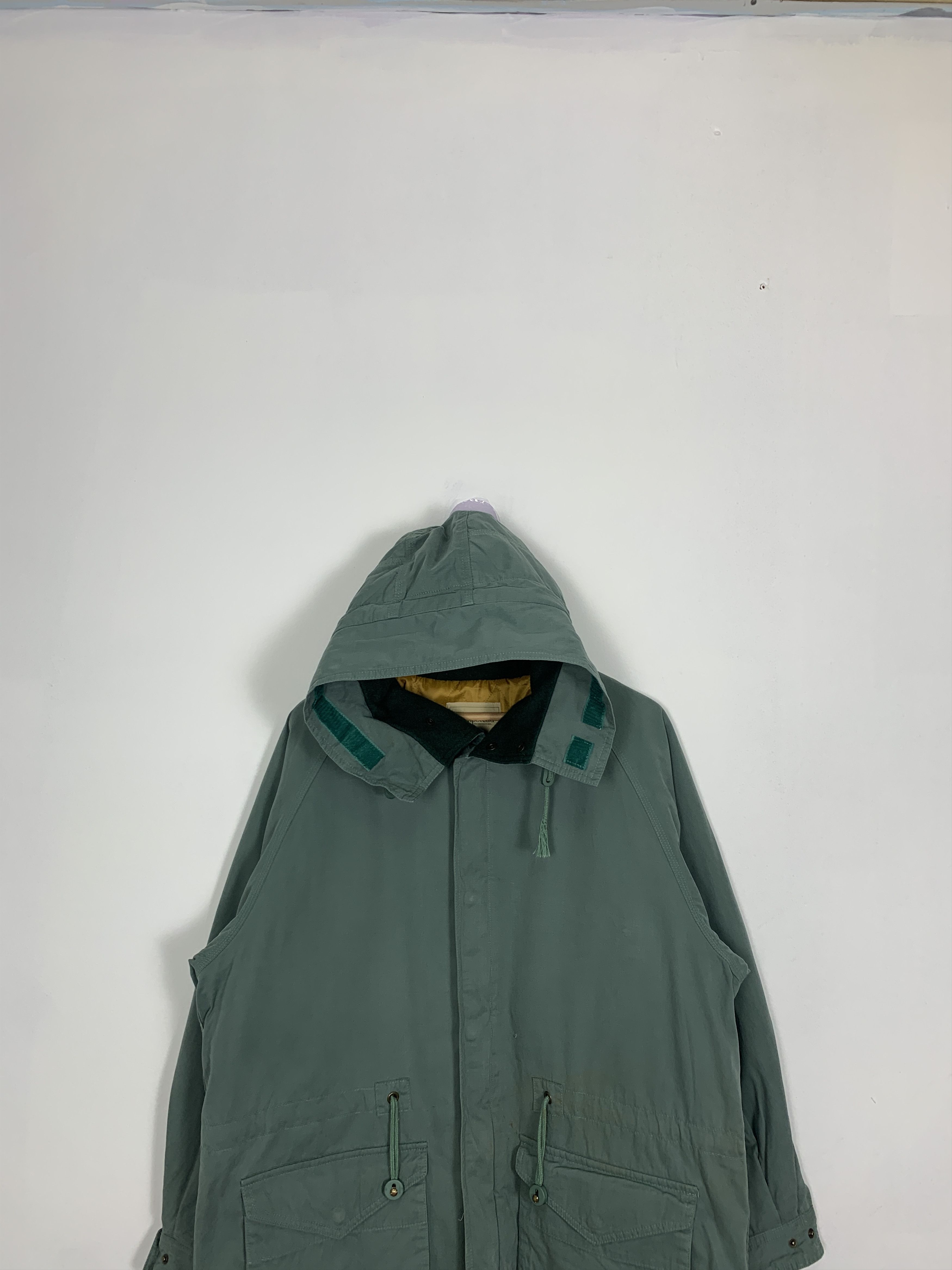 Japanese Brand Vintage Hampstead Parkas LONDON Quilted Lining Hoodie J0924 Size US L / EU 52-54 / 3 - 2 Thumbnail
