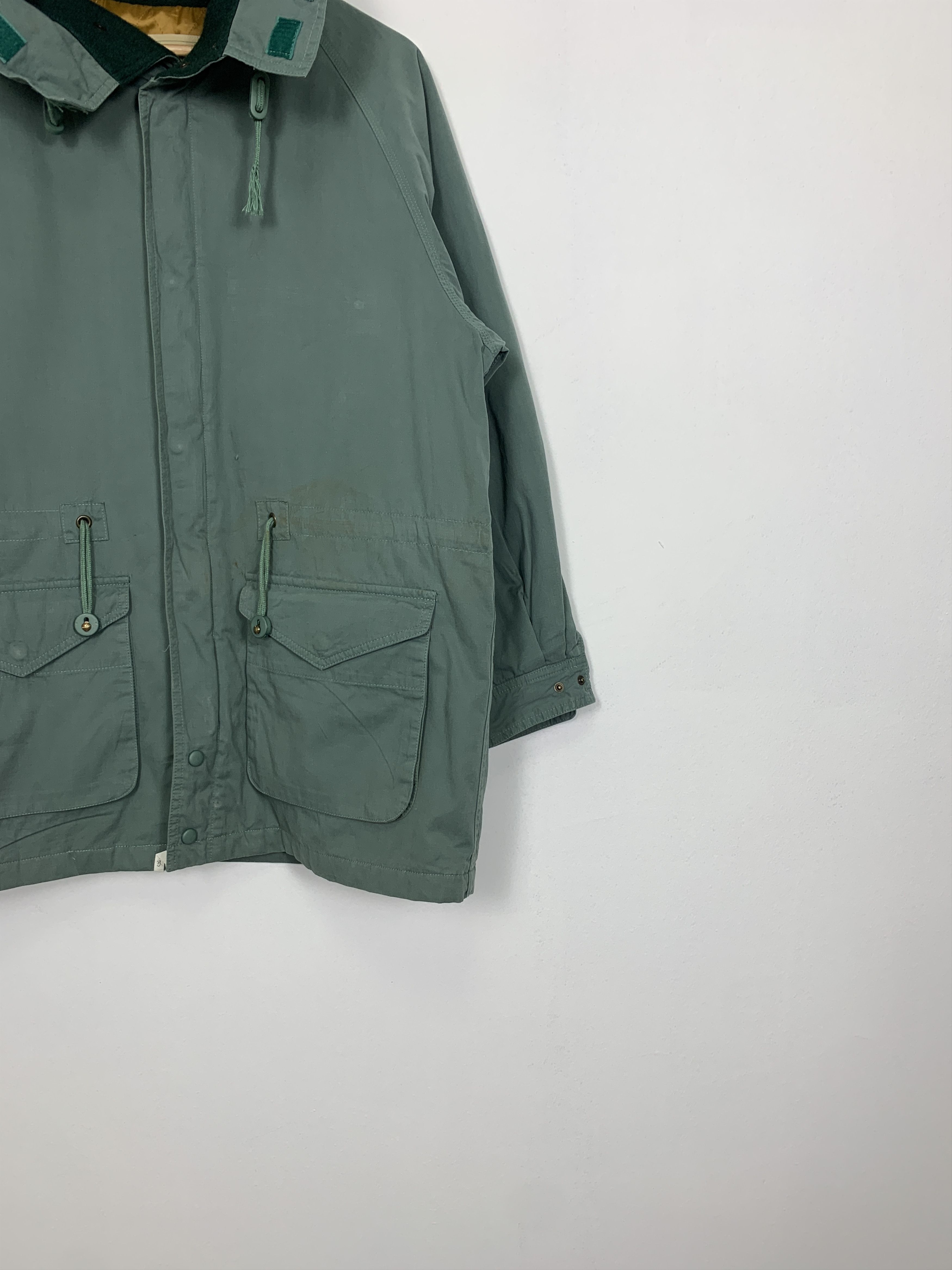 Japanese Brand Vintage Hampstead Parkas LONDON Quilted Lining Hoodie J0924 Size US L / EU 52-54 / 3 - 4 Thumbnail