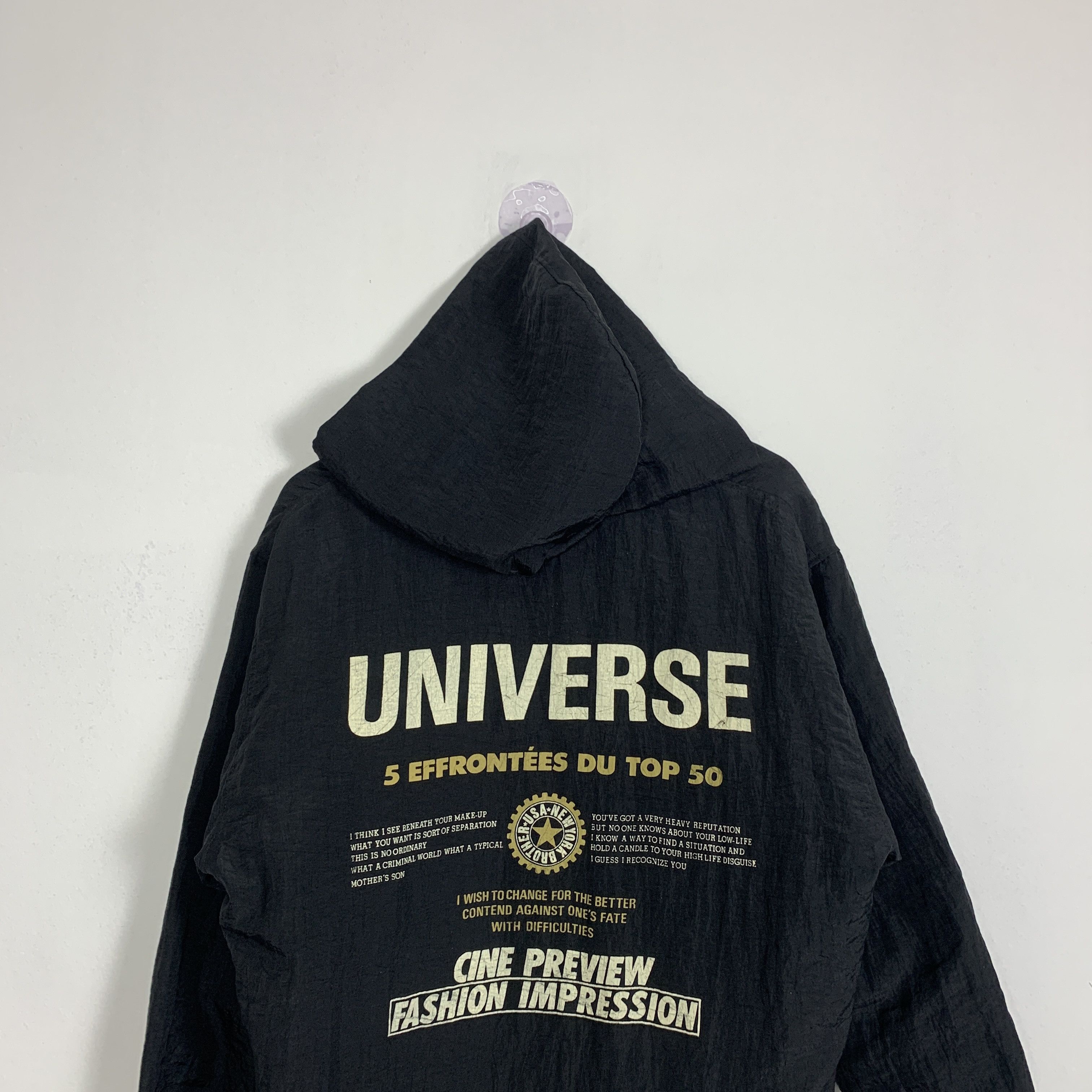 Japanese Brand Vintage SUNFORD Quilted Lining Hoodie Long Jacket J0831 Size US M / EU 48-50 / 2 - 9 Thumbnail