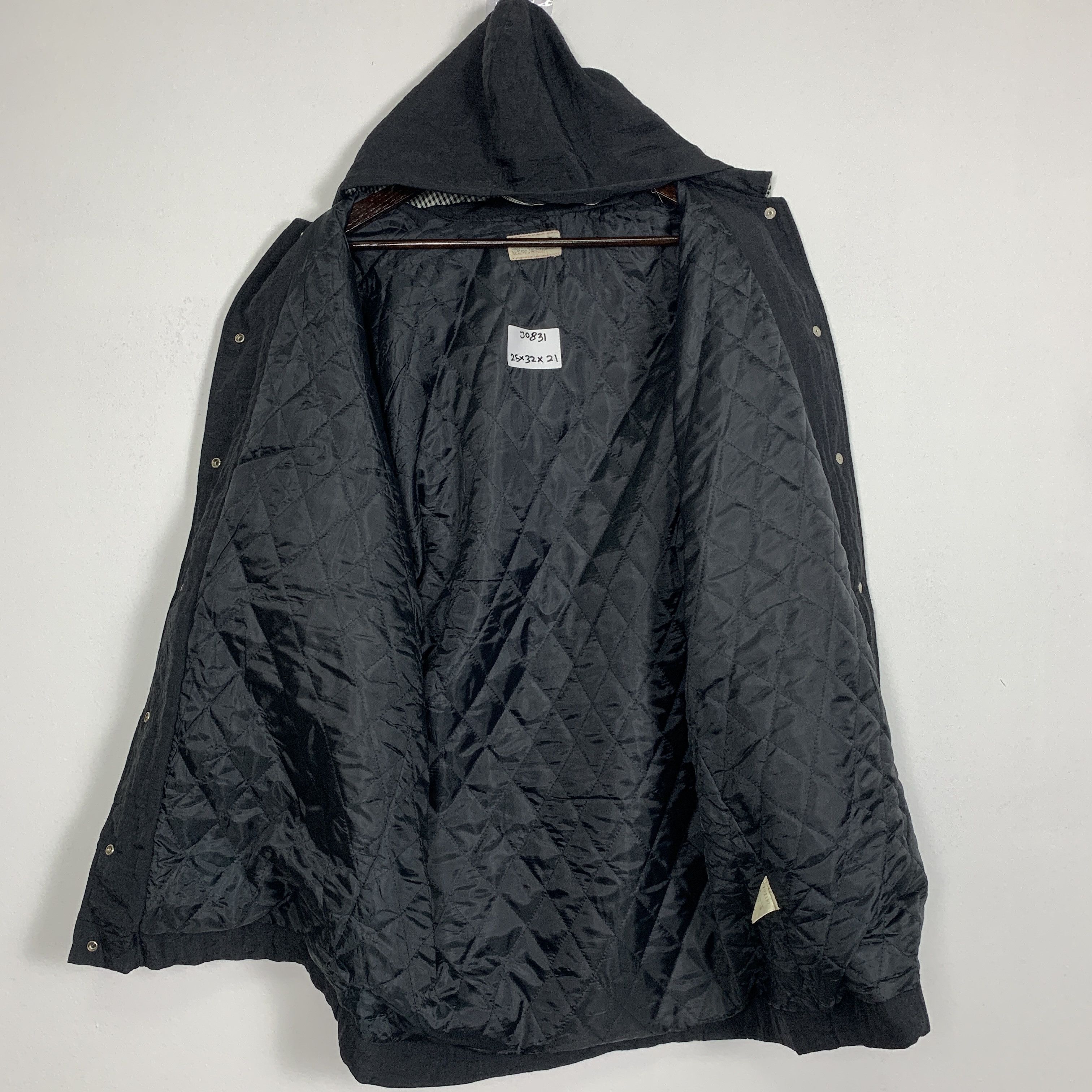 Japanese Brand Vintage SUNFORD Quilted Lining Hoodie Long Jacket J0831 Size US M / EU 48-50 / 2 - 8 Thumbnail