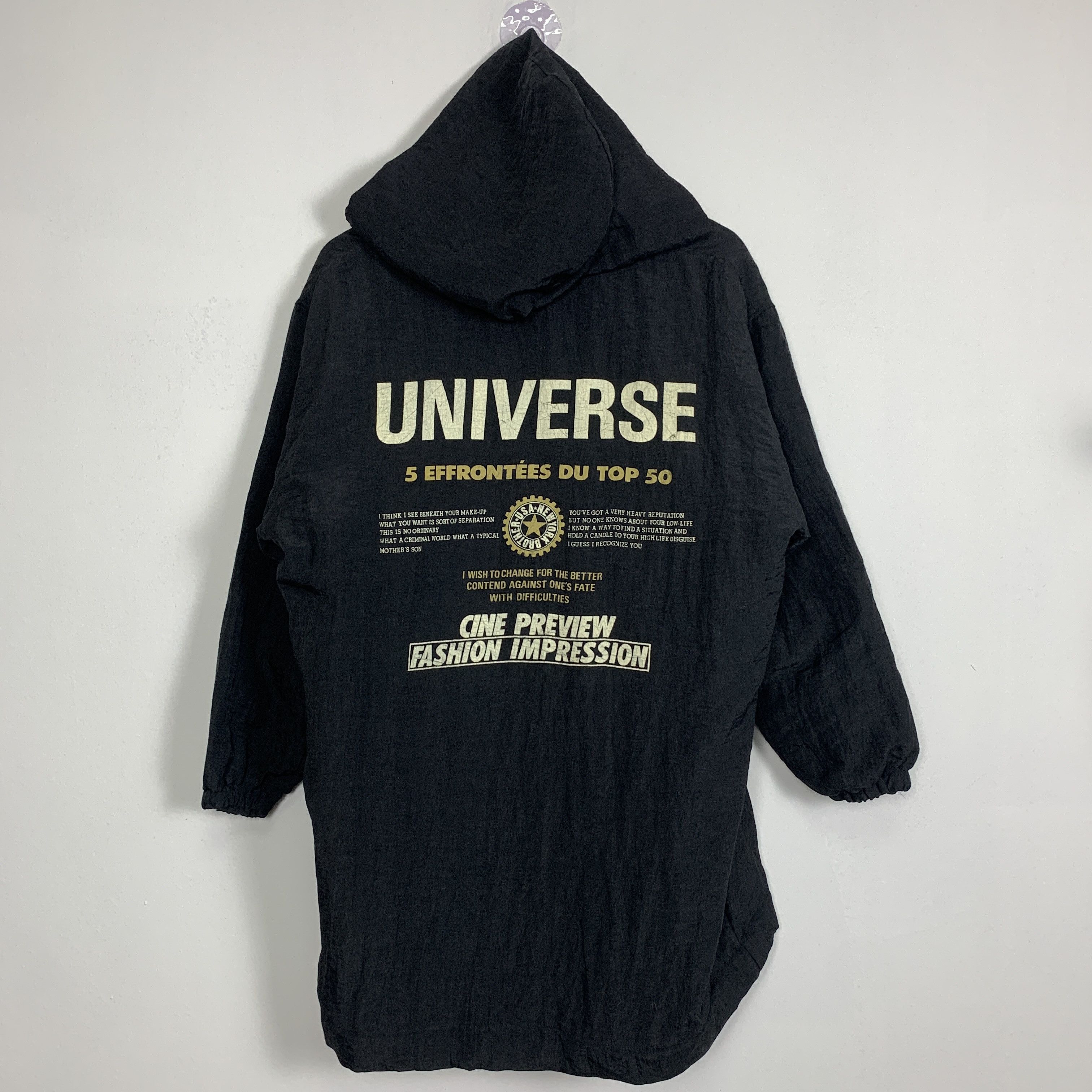 Japanese Brand Vintage SUNFORD Quilted Lining Hoodie Long Jacket J0831 Size US M / EU 48-50 / 2 - 1 Thumbnail