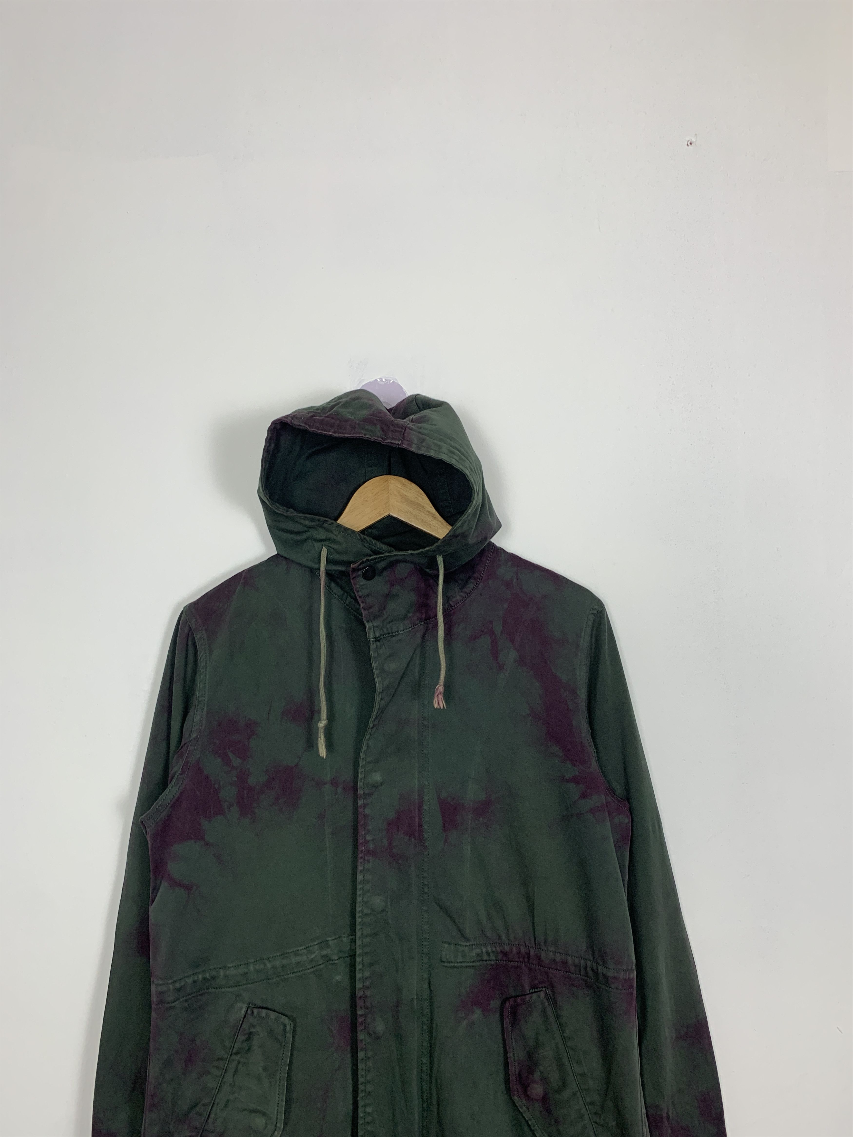 Japanese Brand Vintage Harlen Rounge Hoodie Long Jacket J0918 Size US S / EU 44-46 / 1 - 3 Thumbnail