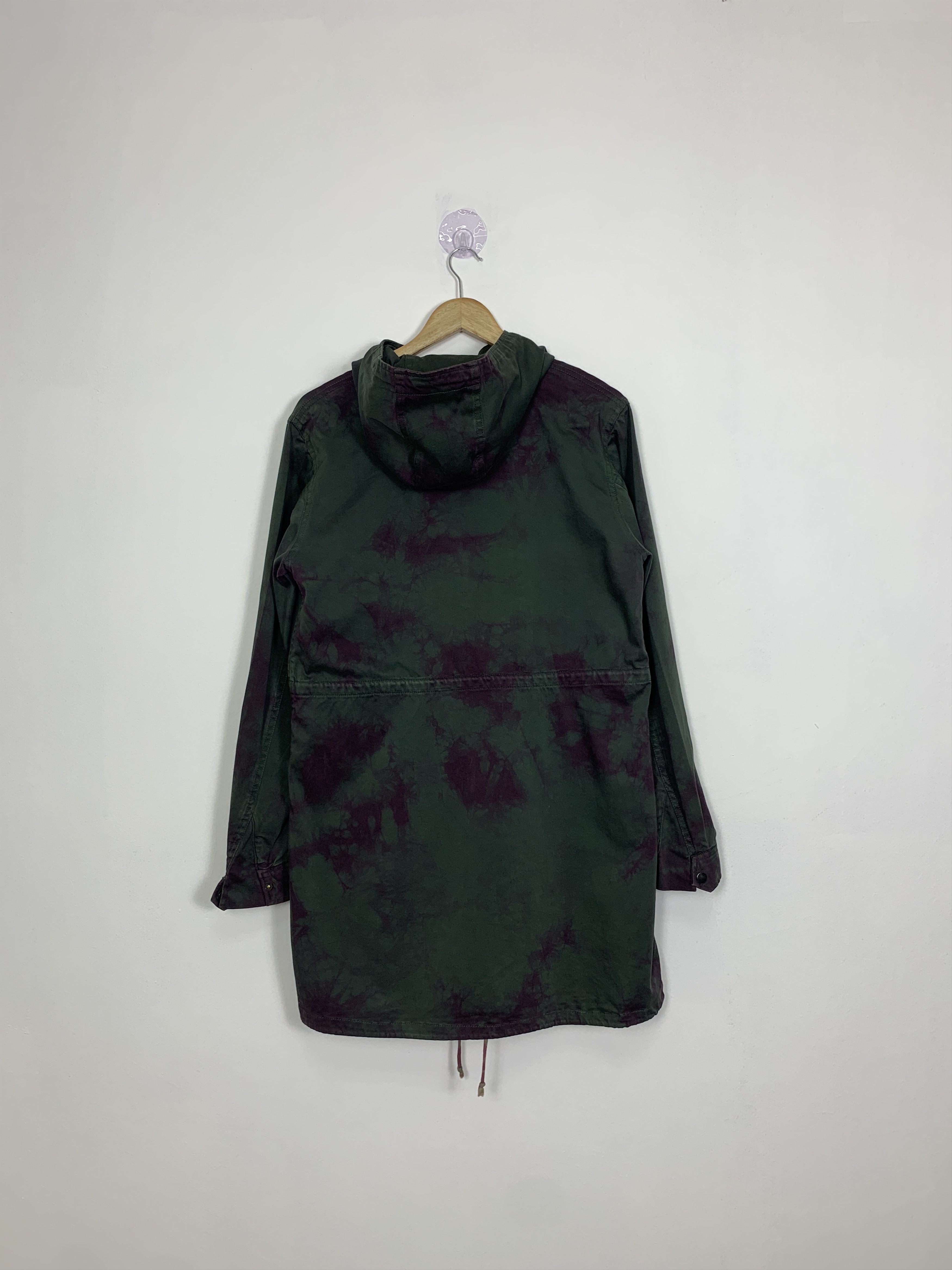 Japanese Brand Vintage Harlen Rounge Hoodie Long Jacket J0918 Size US S / EU 44-46 / 1 - 2 Thumbnail