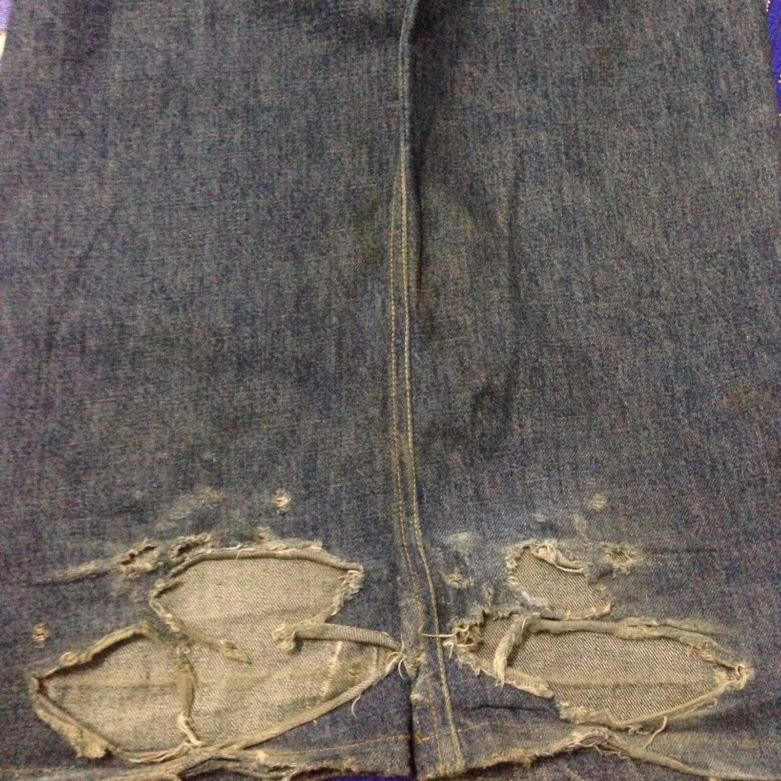 Fake London Genius Fake London Genius Made In Italy Denime Jeans Size US 32 / EU 48 - 6 Thumbnail