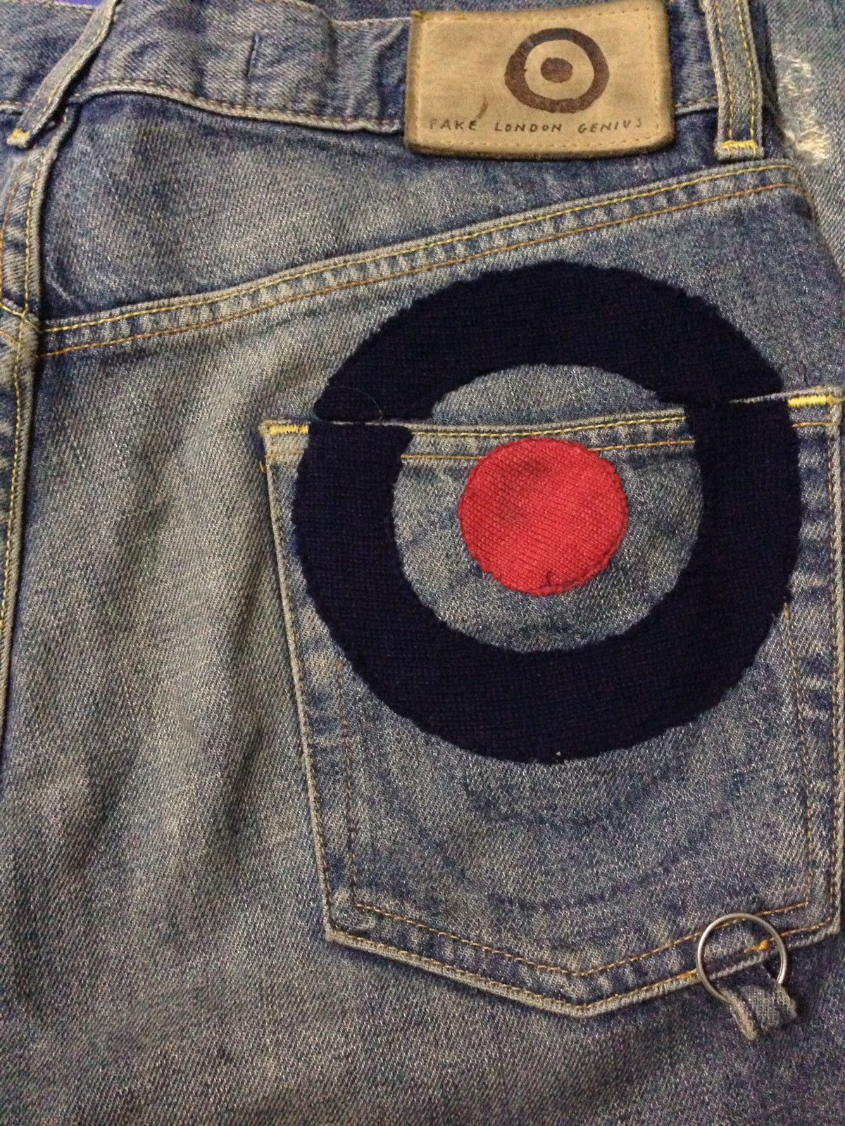 Fake London Genius Fake London Genius Made In Italy Denime Jeans Size US 32 / EU 48 - 5 Thumbnail
