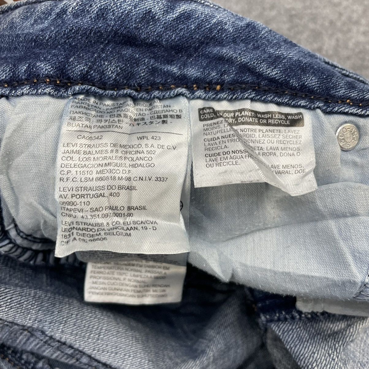 Levi's × Vintage Vintage Levi's 529 Distressed Curvy Straight -wc054 Size US 31 - 7 Thumbnail
