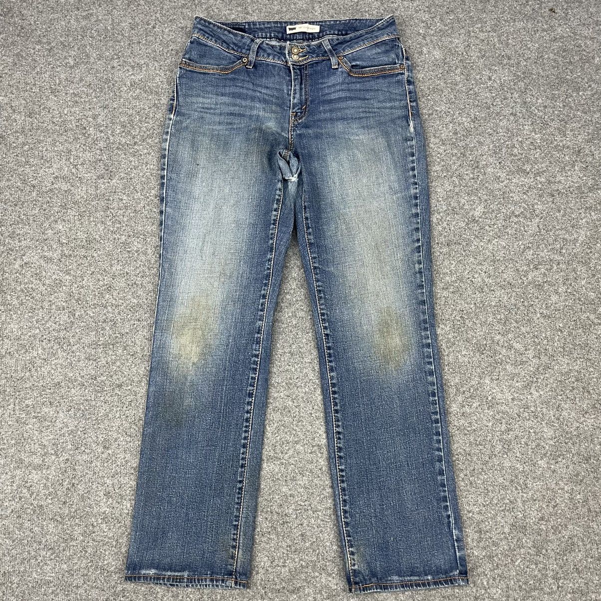 Levi's × Vintage Vintage Levi's 529 Distressed Curvy Straight -wc054 Size US 31 - 1 Thumbnail
