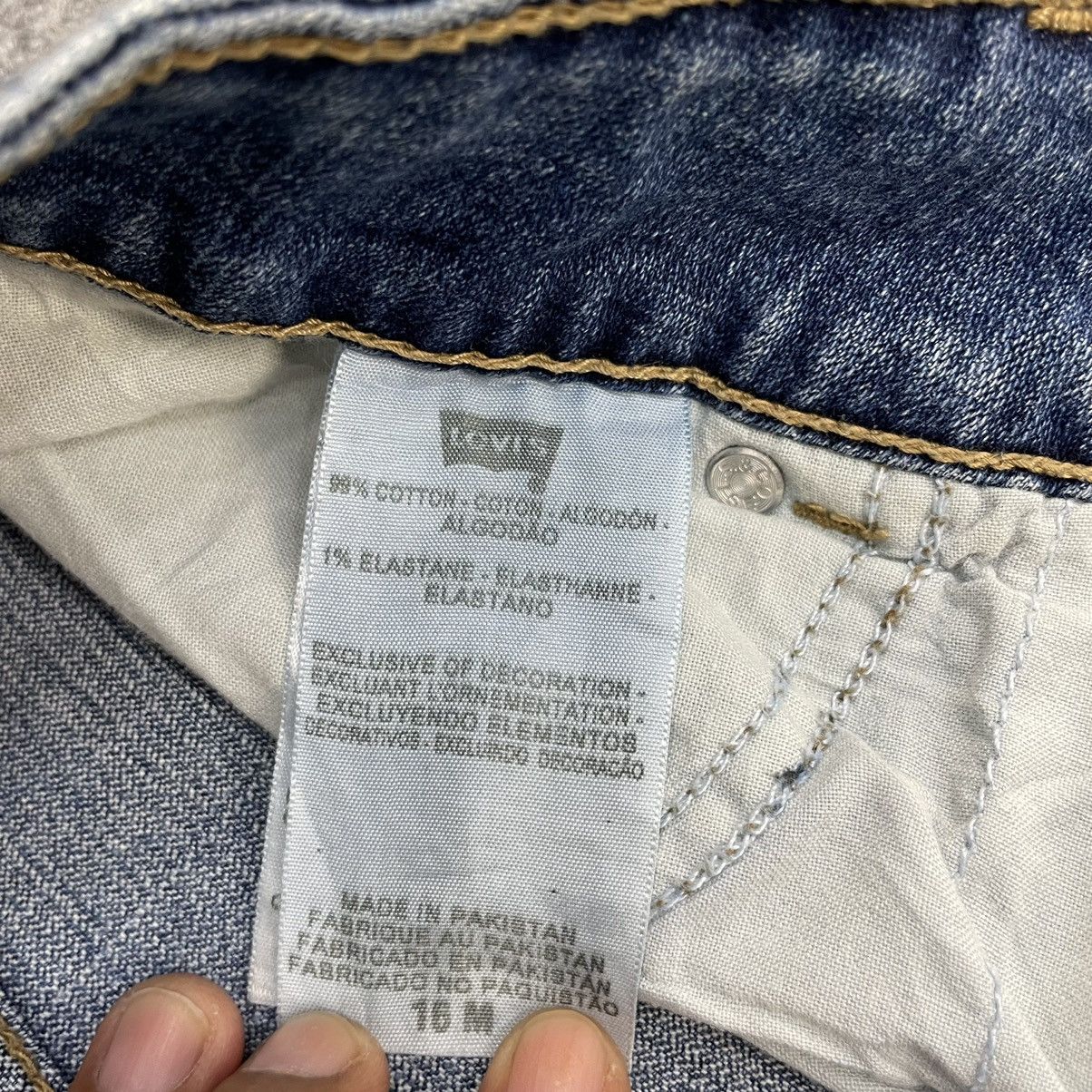 Levi's × Vintage Vintage Levi's 526 Slender Boot Cut -wc058 Size US 36 / EU 52 - 8 Thumbnail