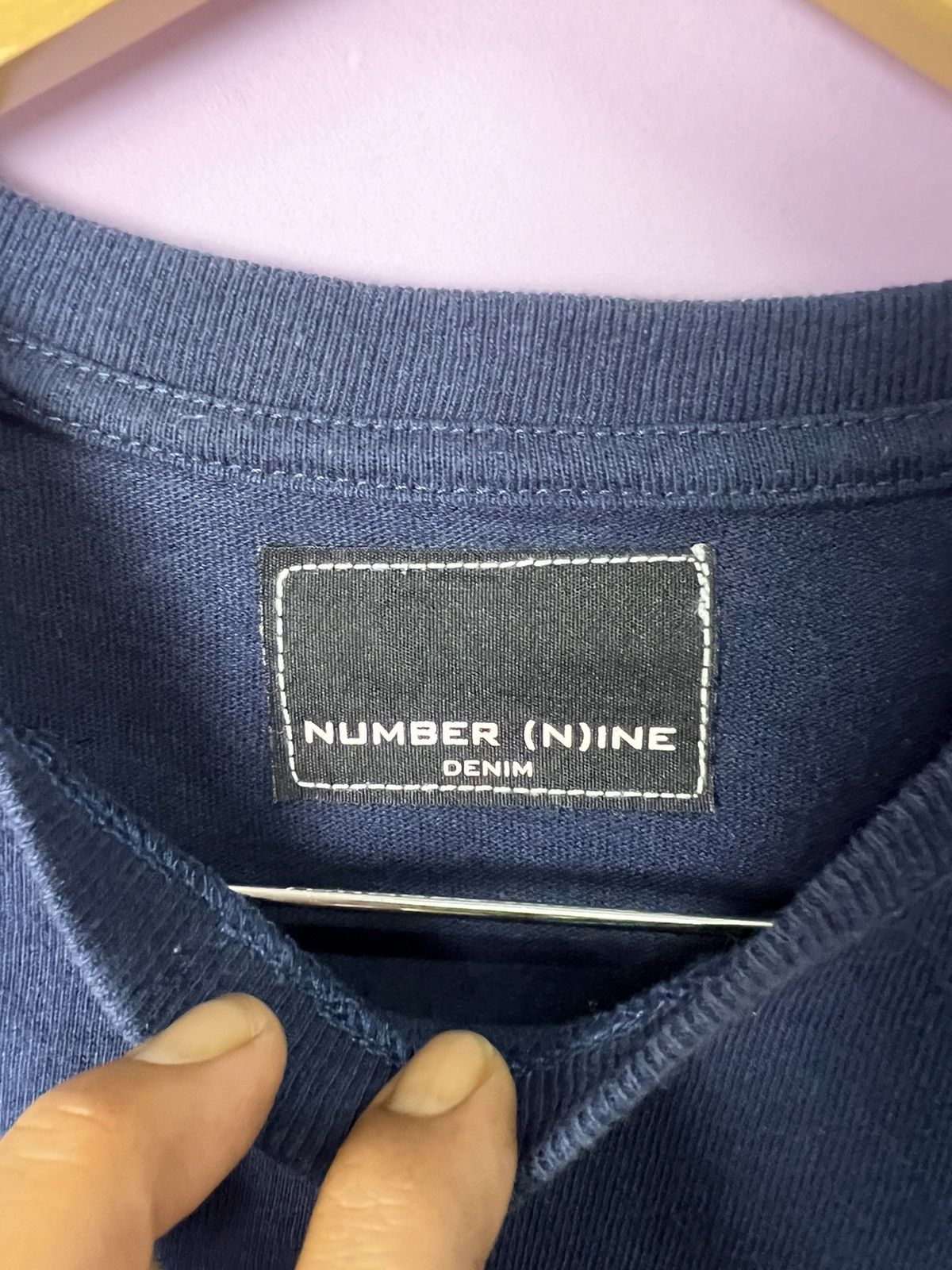 Number (N)ine 🔥Number (N)ine Denim Blank Tees Size US S / EU 44-46 / 1 - 9 Thumbnail
