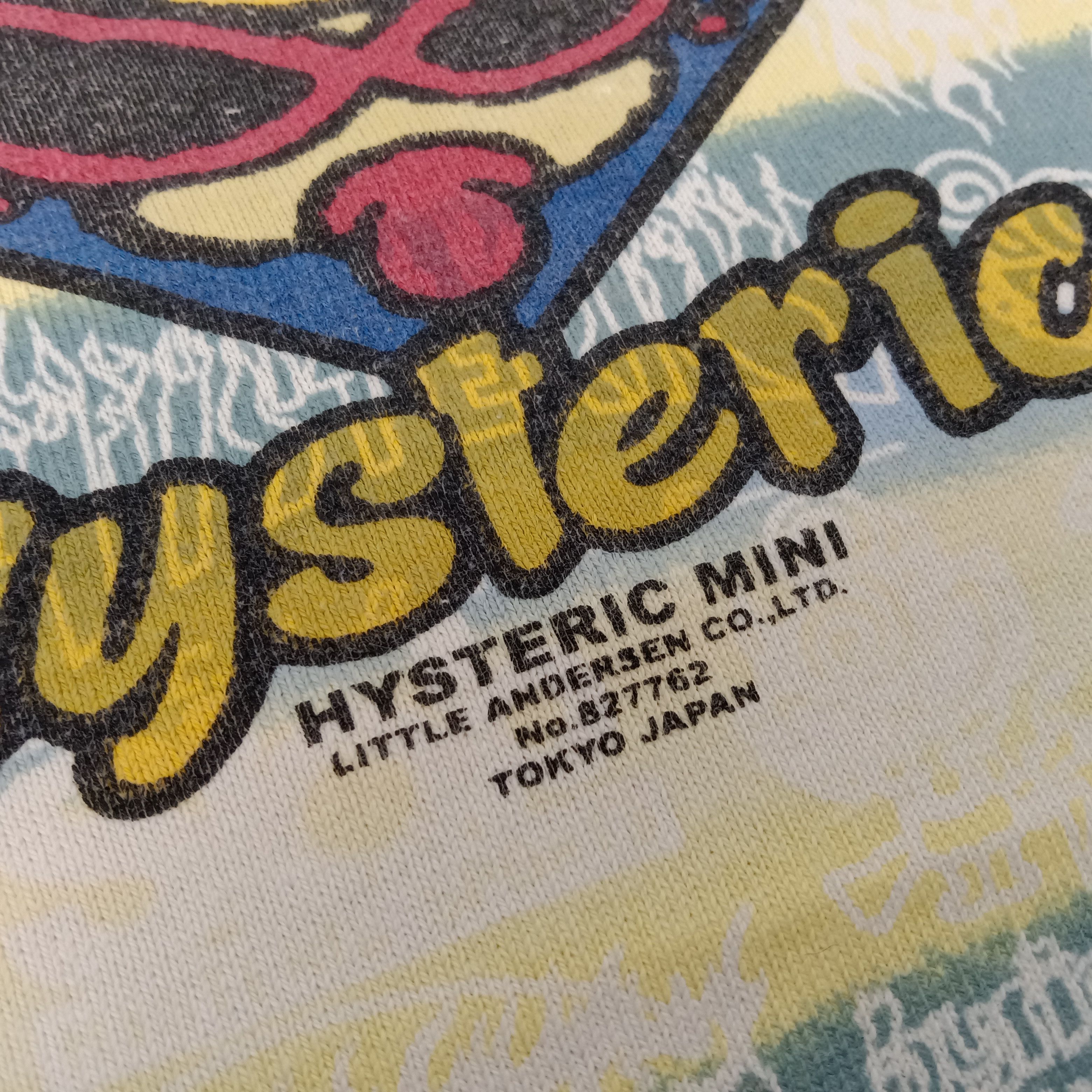 Hysteric Glamour × Japanese Brand × Vintage Hysteric Glamour Mini Striped Long Sleeve Tshirt Size US XS / EU 42 / 0 - 3 Thumbnail