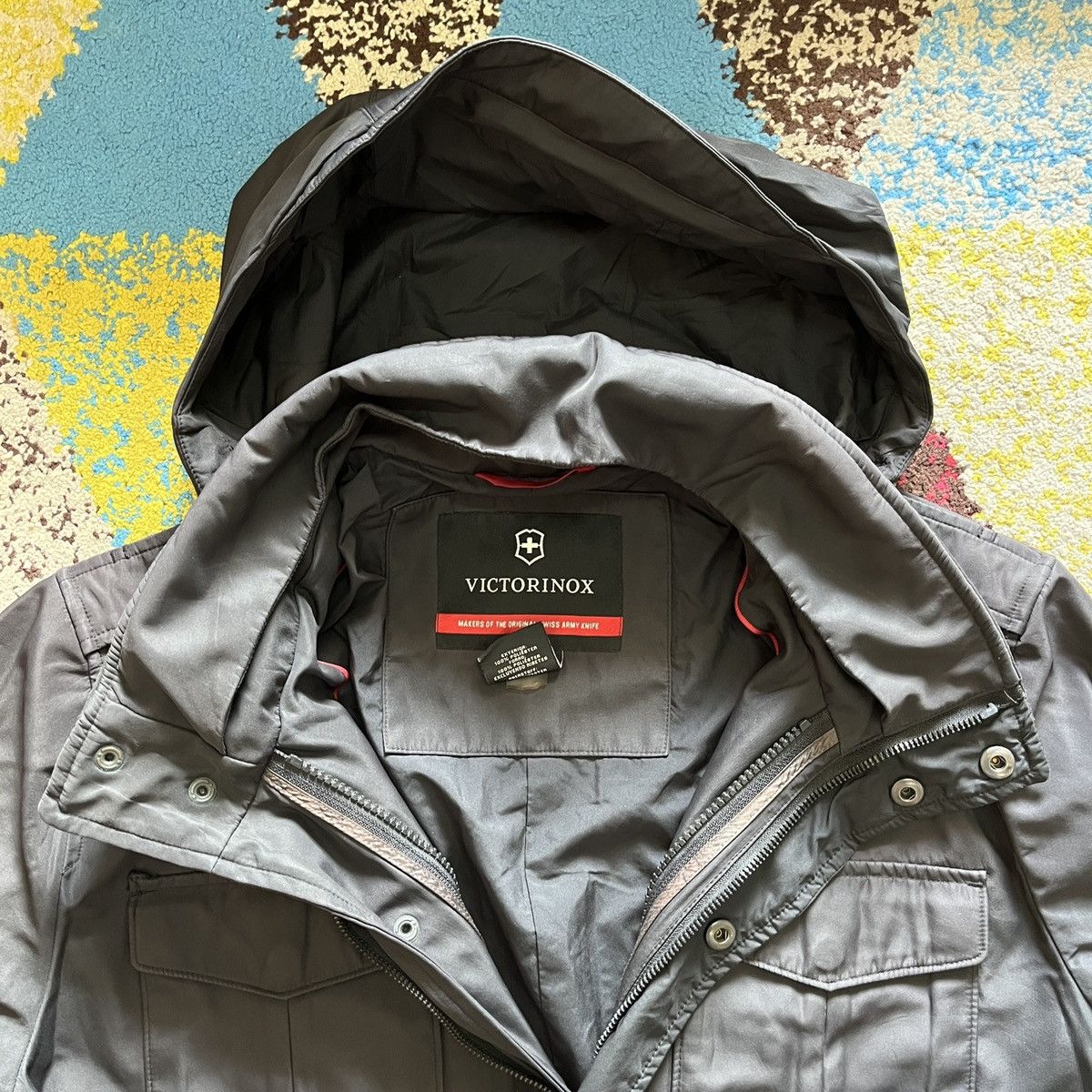 Victorinox × Vintage Survival Jacket Victorinox Highlander Field Hiking Fishing Size US M / EU 48-50 / 2 - 7 Thumbnail