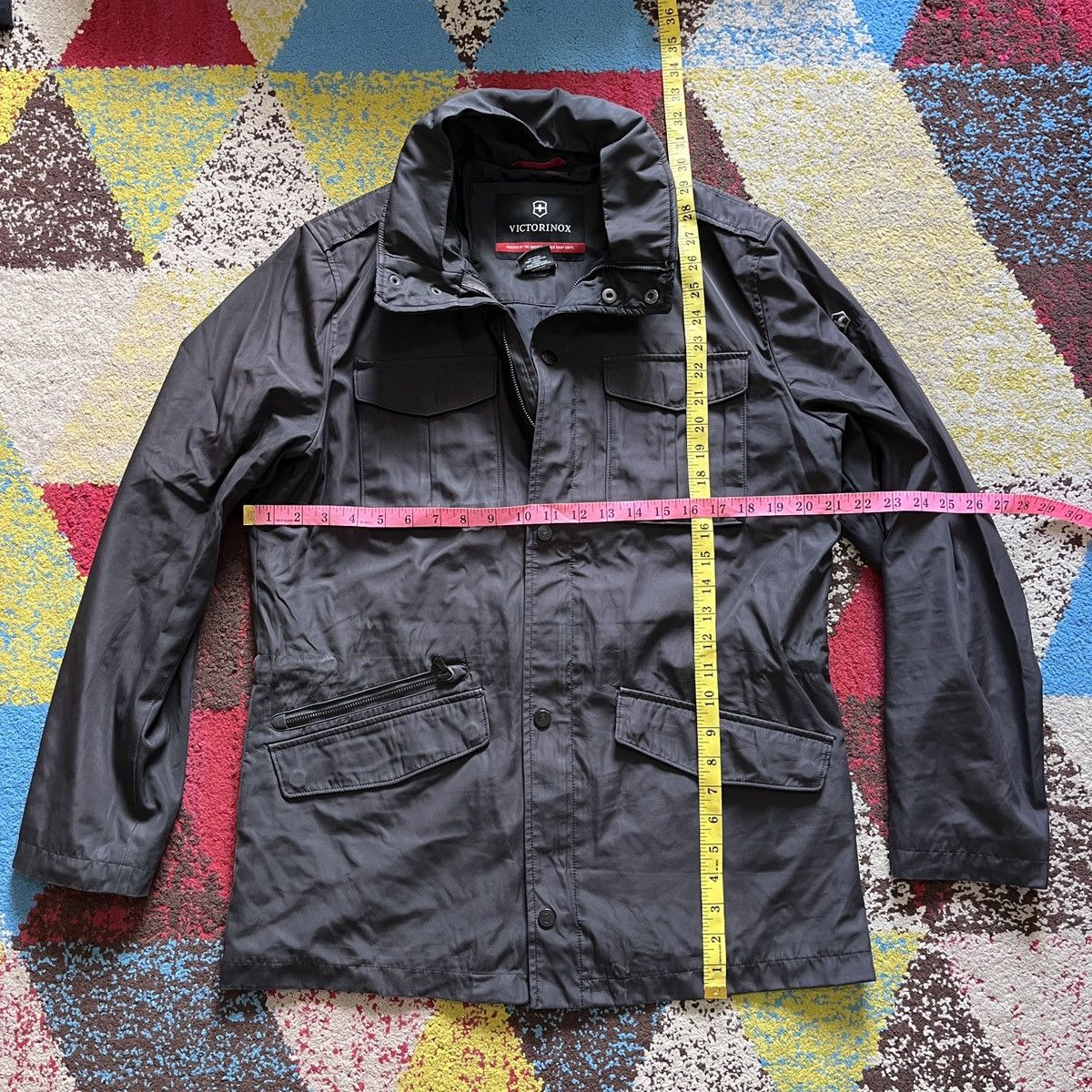 Victorinox × Vintage Survival Jacket Victorinox Highlander Field Hiking Fishing Size US M / EU 48-50 / 2 - 3 Thumbnail