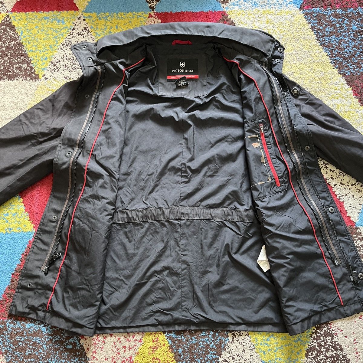 Victorinox × Vintage Survival Jacket Victorinox Highlander Field Hiking Fishing Size US M / EU 48-50 / 2 - 11 Thumbnail