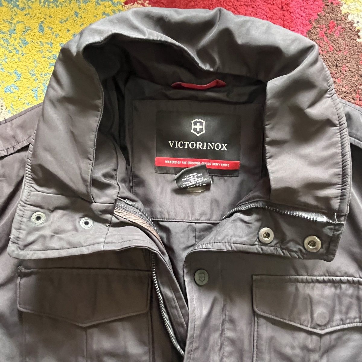 Victorinox × Vintage Survival Jacket Victorinox Highlander Field Hiking Fishing Size US M / EU 48-50 / 2 - 4 Thumbnail