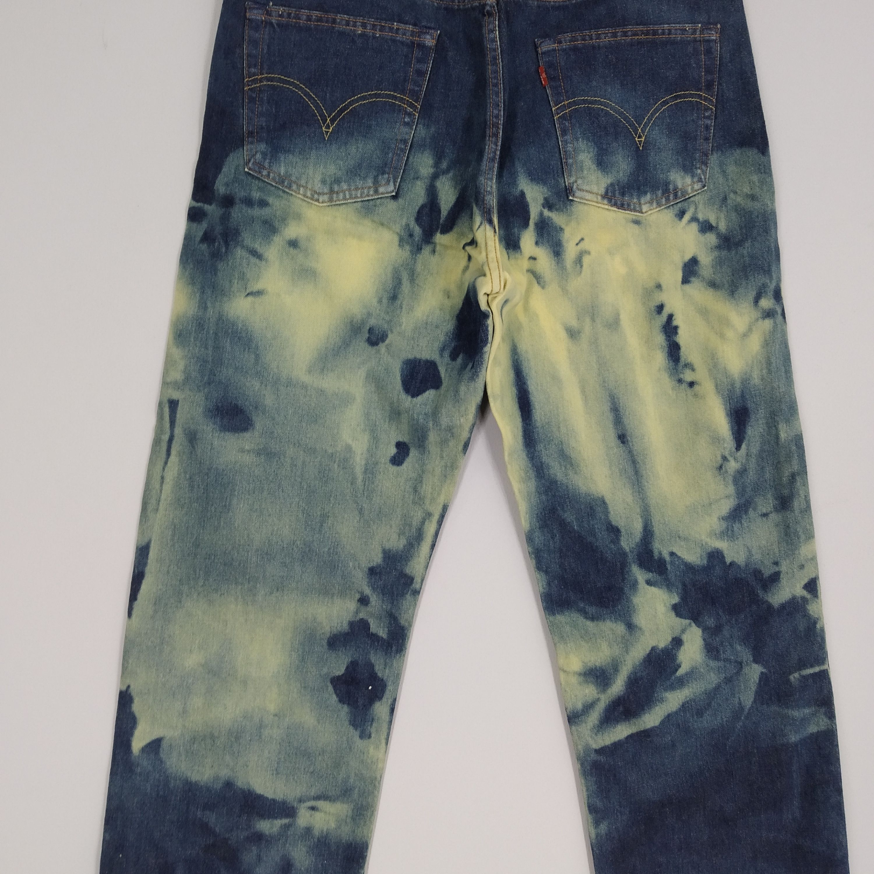 Levi's Levi's 503 Acid Wash Pattern Baggy Denim Jeans Size US 36 / EU 52 - 8 Thumbnail