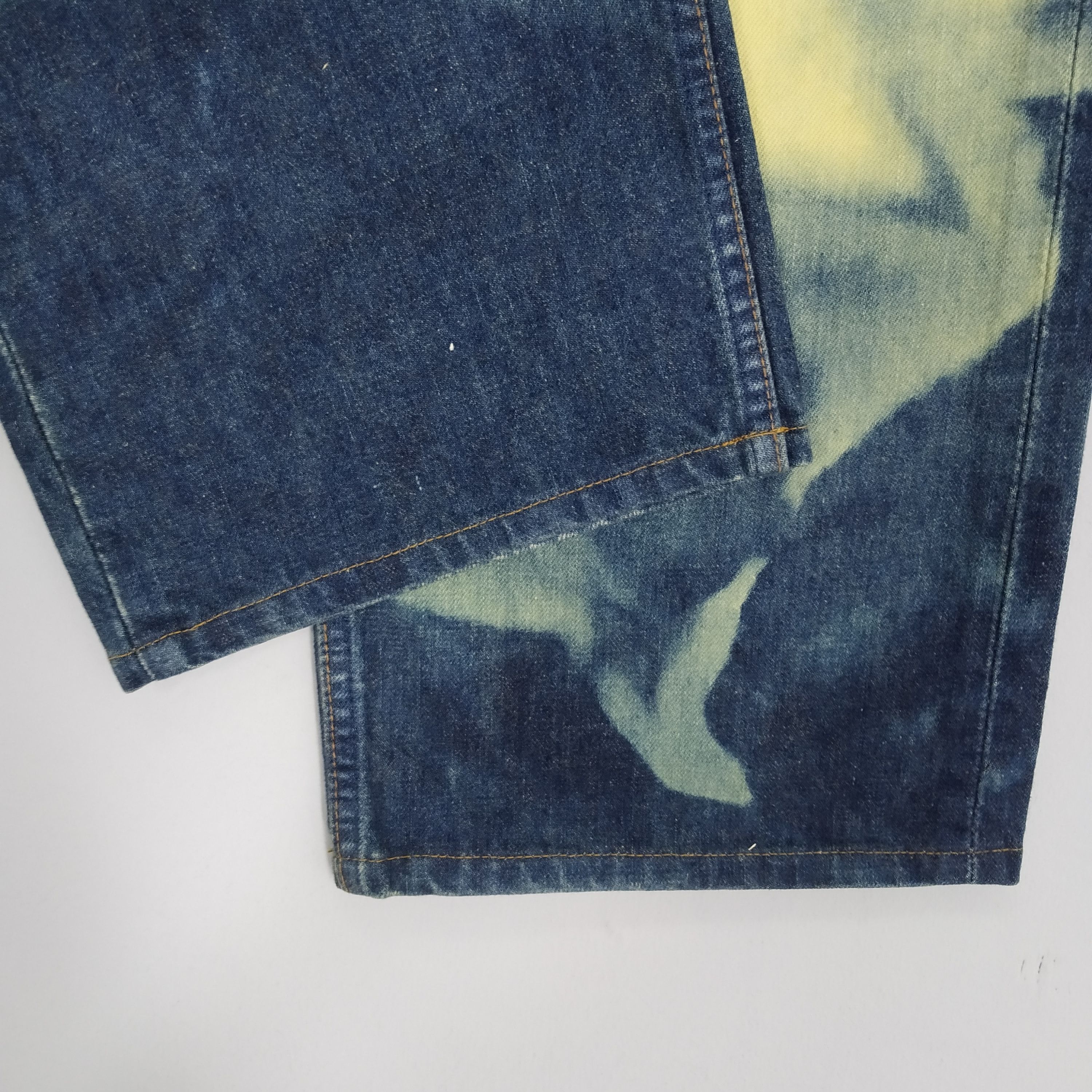 Levi's Levi's 503 Acid Wash Pattern Baggy Denim Jeans Size US 36 / EU 52 - 6 Thumbnail