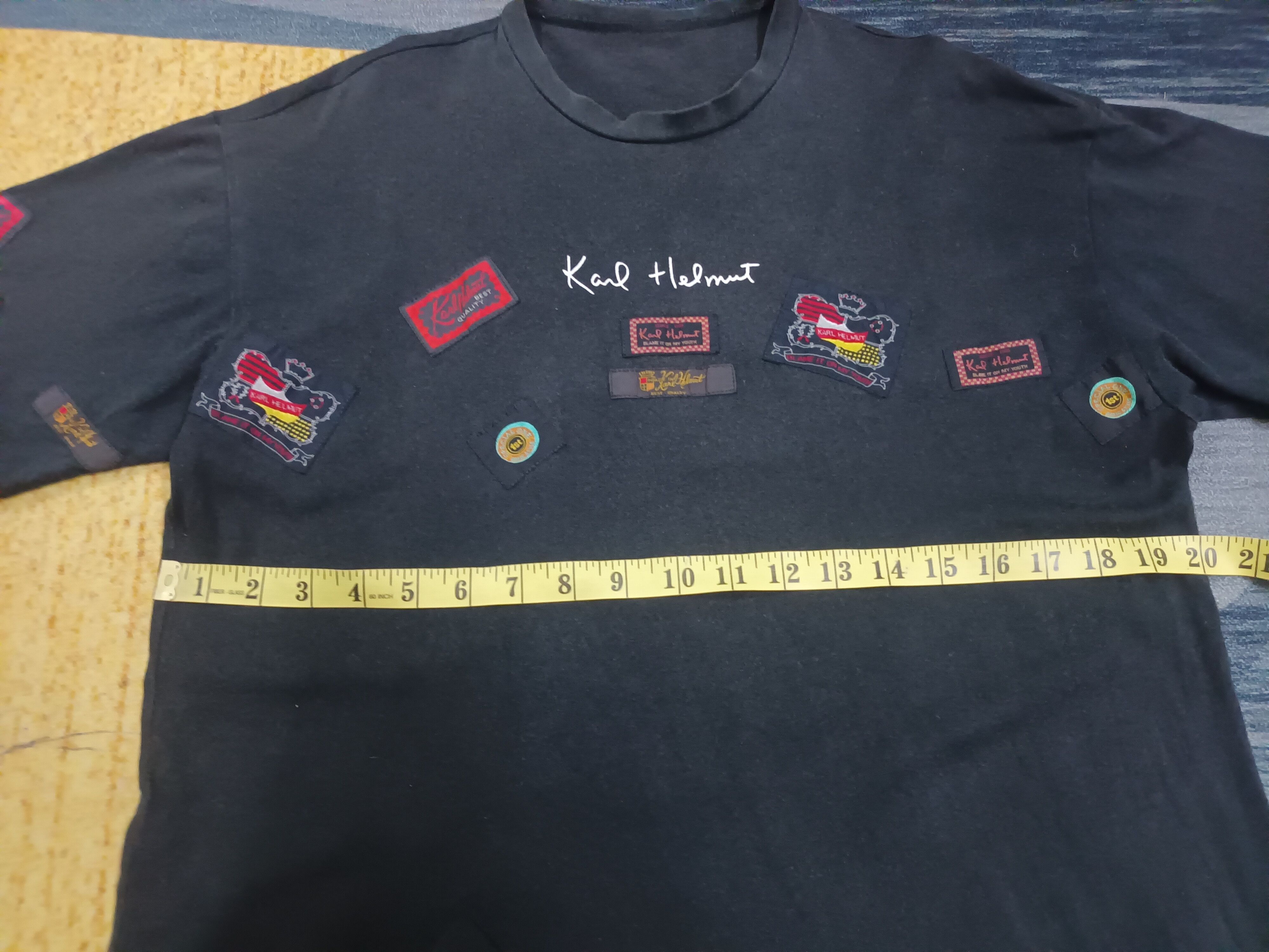 Karl Helmut 🔥 KARL HELMUT SHORT SLEEVE SHIRT 🔥 Size US M / EU 48-50 / 2 - 4 Thumbnail