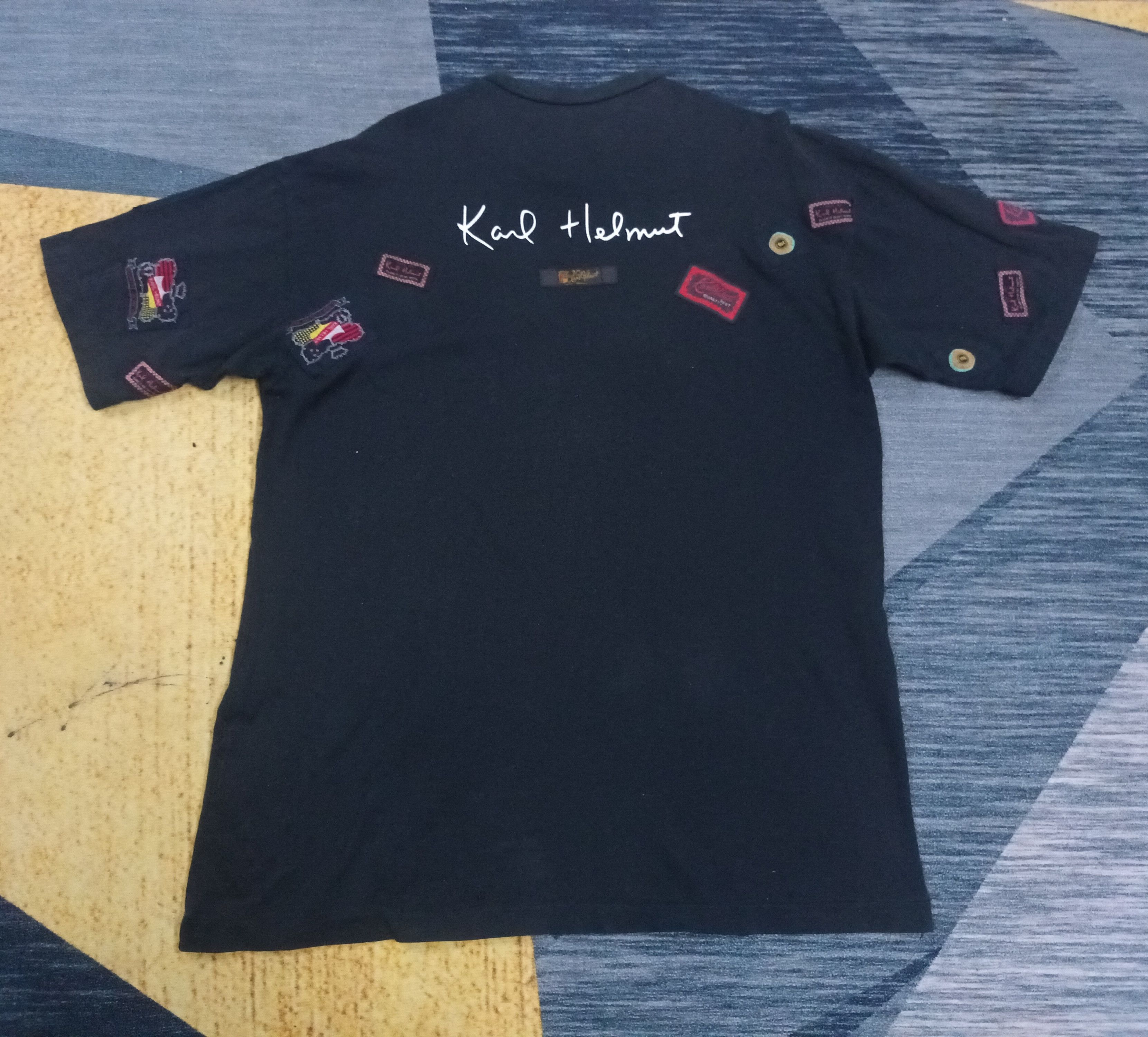 Karl Helmut 🔥 KARL HELMUT SHORT SLEEVE SHIRT 🔥 Size US M / EU 48-50 / 2 - 2 Thumbnail