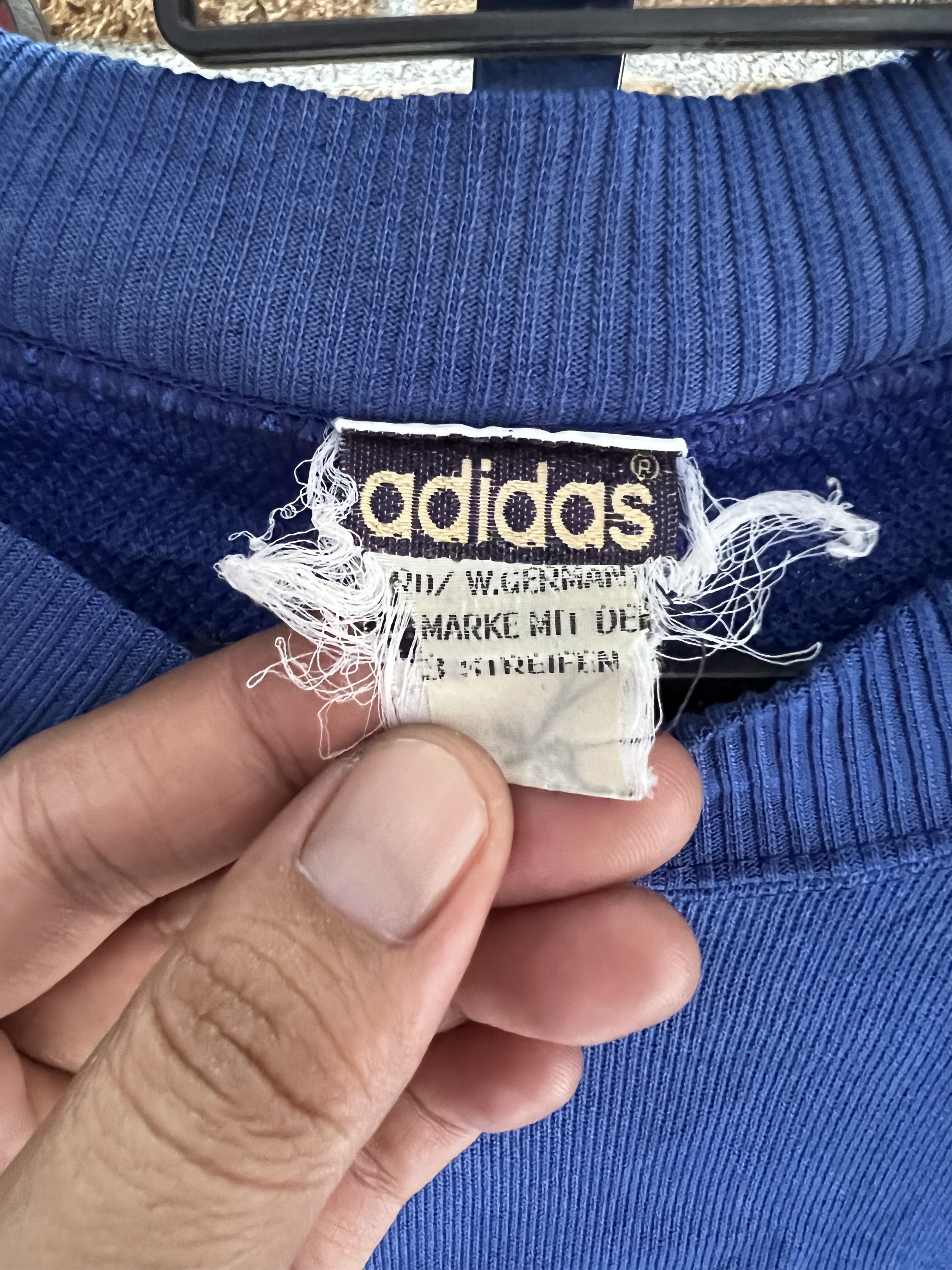 Adidas 🔥Vintage Adidas Techno 80s Gold Stripe Sweatshirts Size US S / EU 44-46 / 1 - 7 Thumbnail