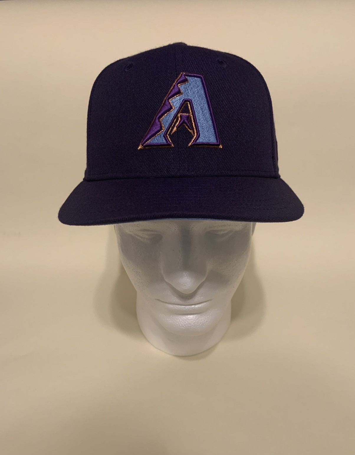 image of Hat Club Arizona Diamondbacks Icy Blue Blue Bottom Hat in Purple, Men's