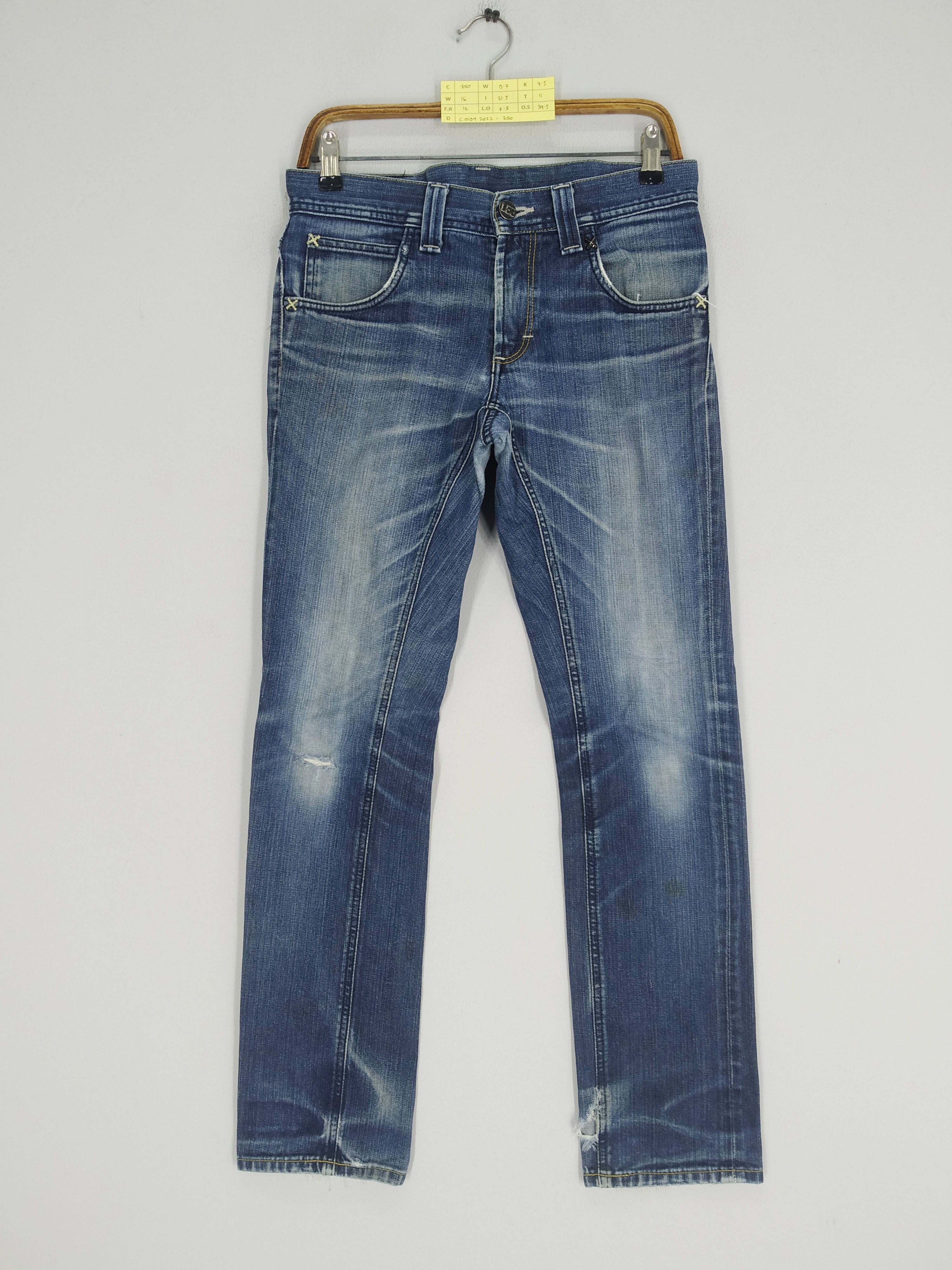 Japanese Brand × Lee × Vintage Vintage Lee Riders Black Stitch 