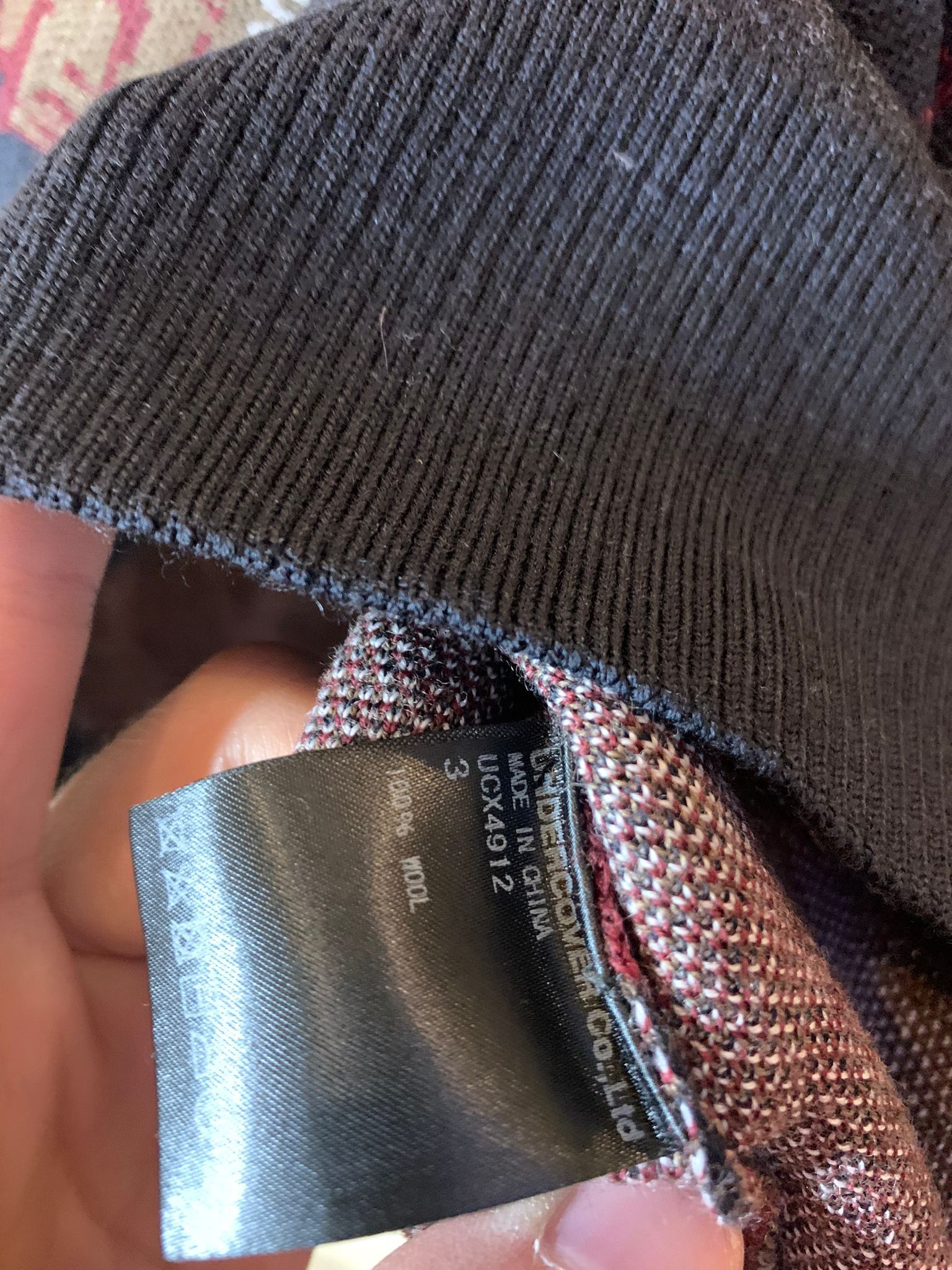 Undercover × Valentino UFO Logo Knitwear in Navy Base Size US L / EU 52-54 / 3 - 2 Thumbnail