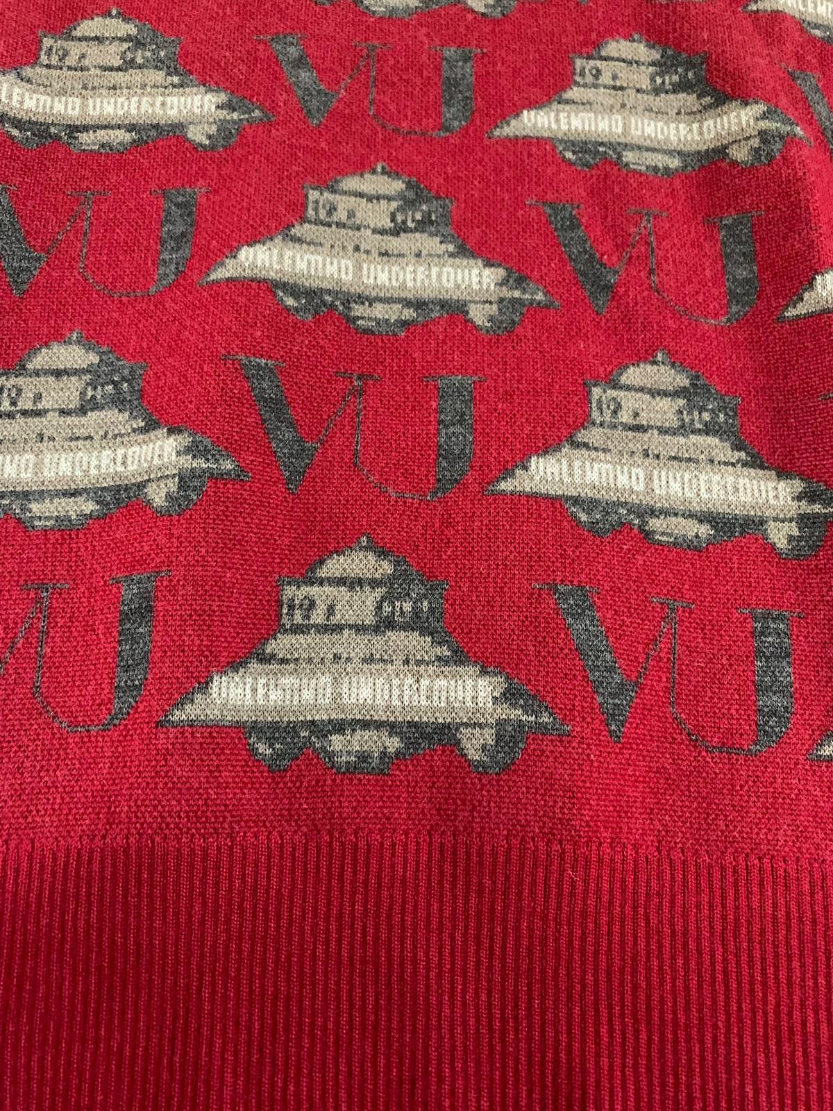 Undercover × Valentino Turtleneck in Red Size US L / EU 52-54 / 3 - 13 Thumbnail