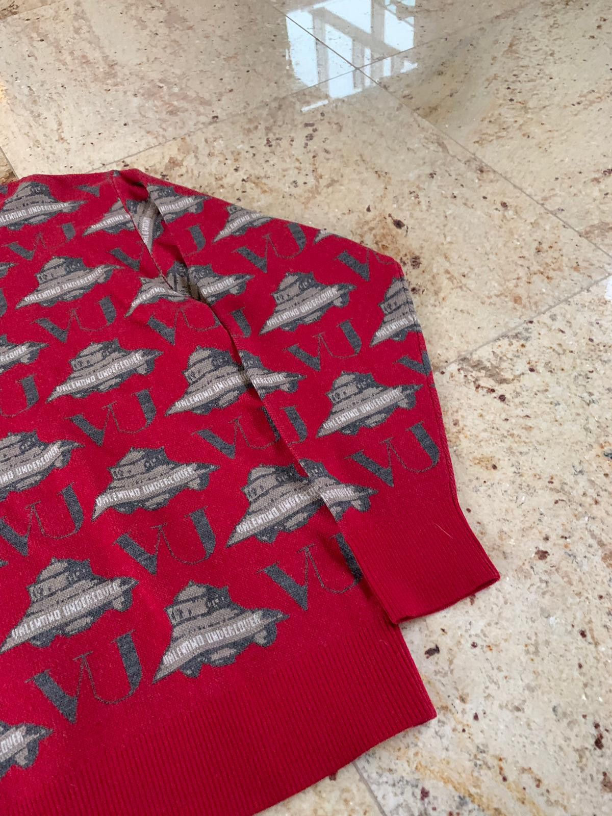 Undercover × Valentino Turtleneck in Red Size US L / EU 52-54 / 3 - 10 Thumbnail