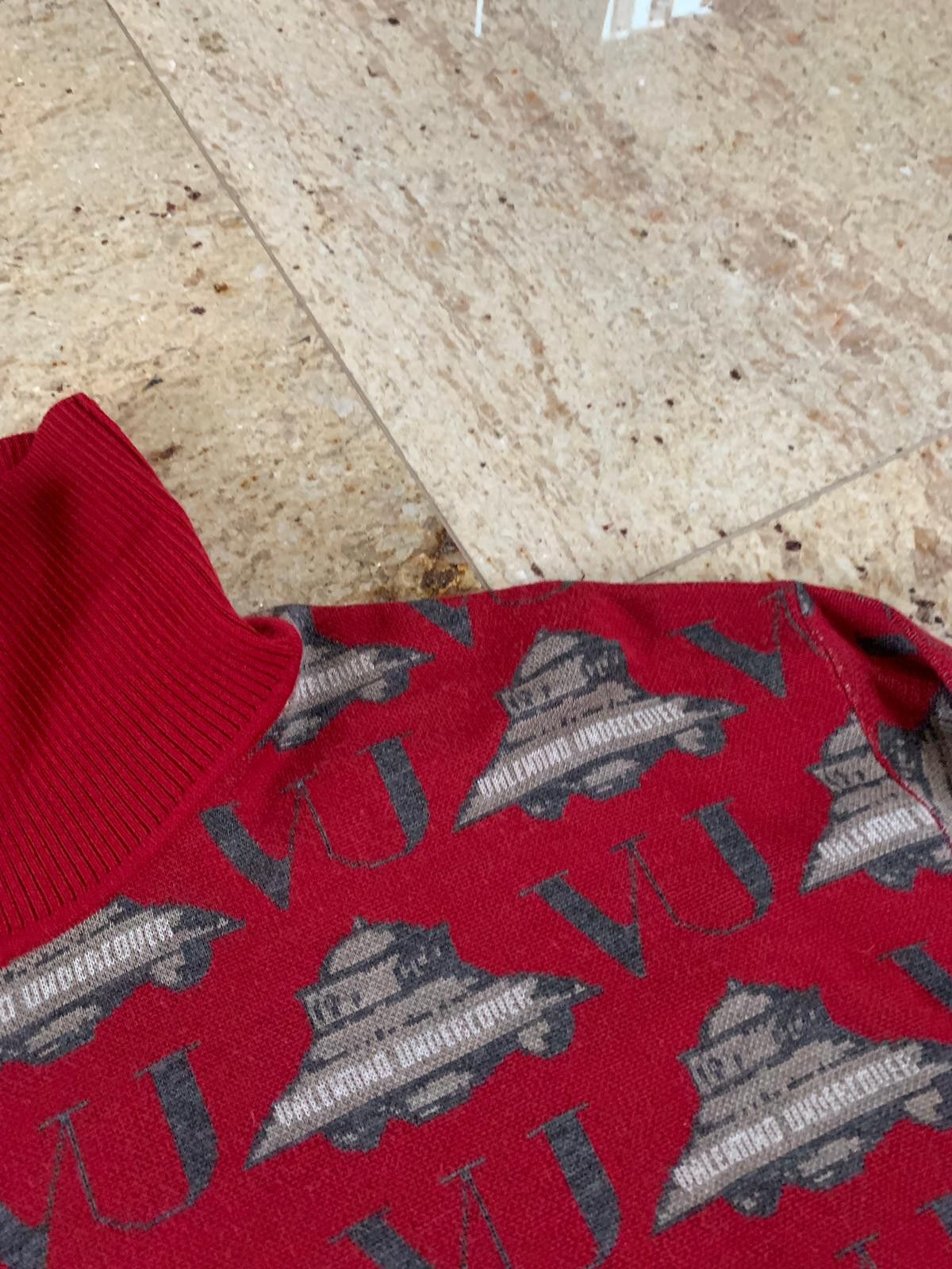 Undercover × Valentino Turtleneck in Red Size US L / EU 52-54 / 3 - 6 Thumbnail