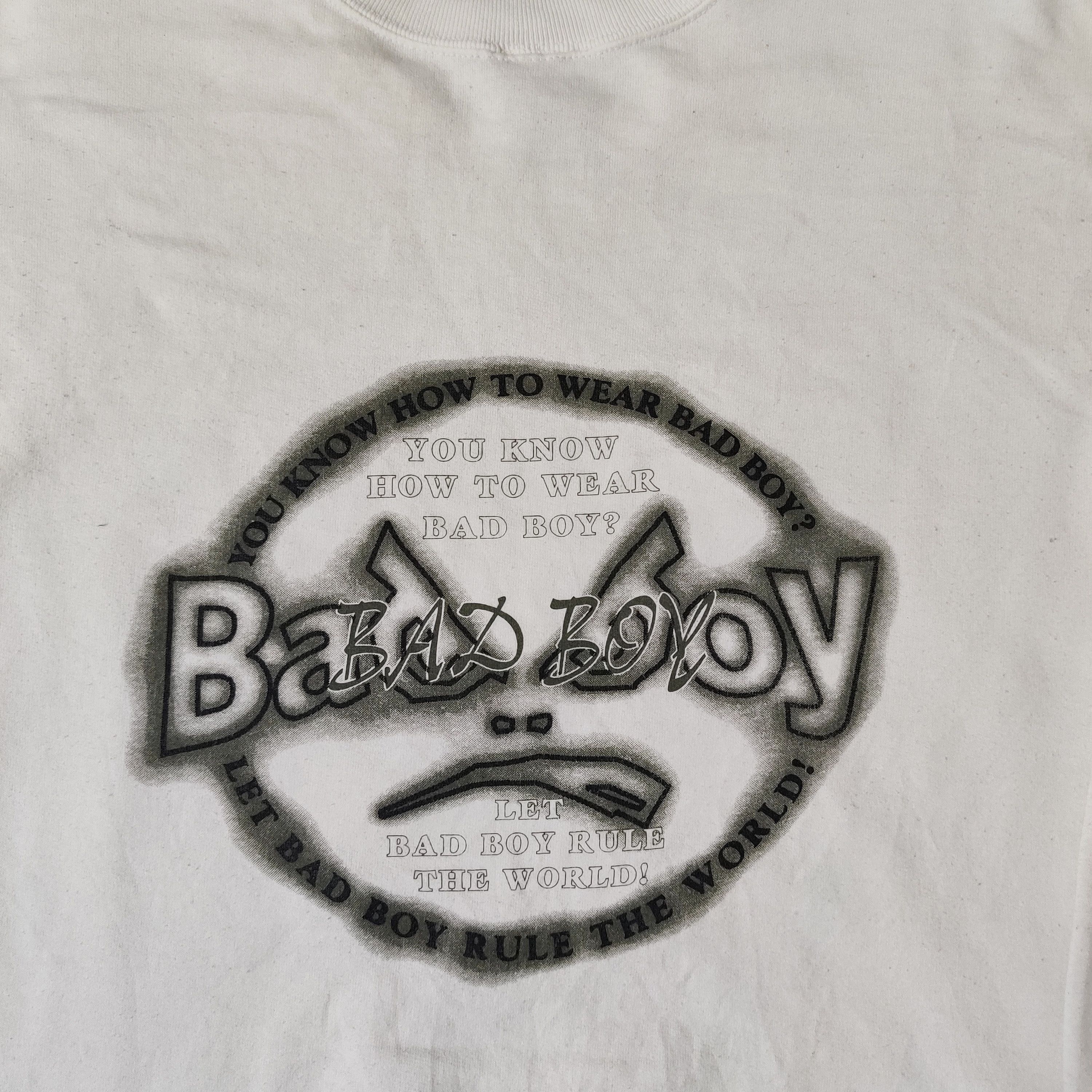 Japanese Brand Vintage Bad Boy Crewneck Sweatshirt Big Angry Face Size US L / EU 52-54 / 3 - 2 Thumbnail