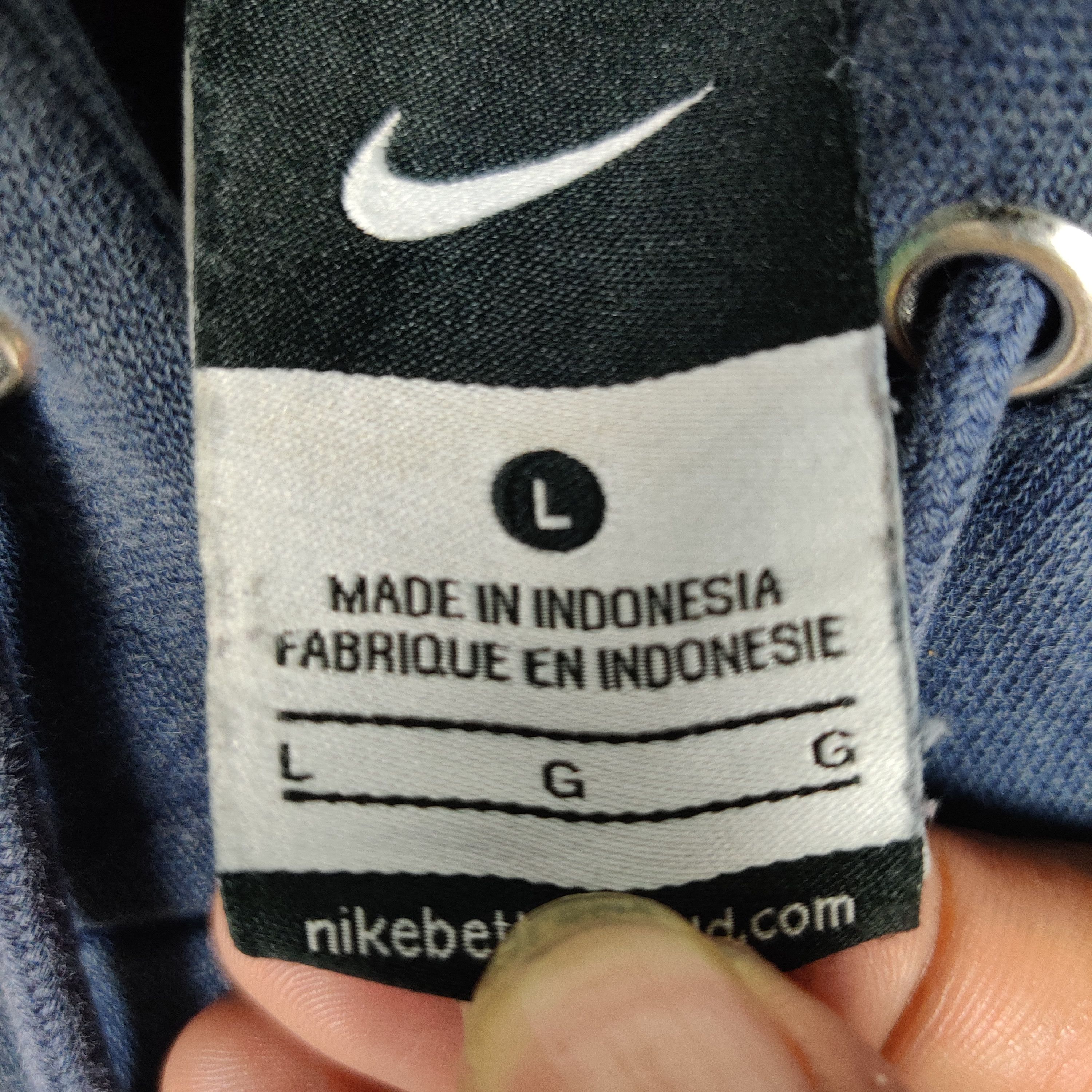 Nike Vintage Nike Illinois Hoodie Mini Swoosh Embroidered Size US L / EU 52-54 / 3 - 3 Thumbnail