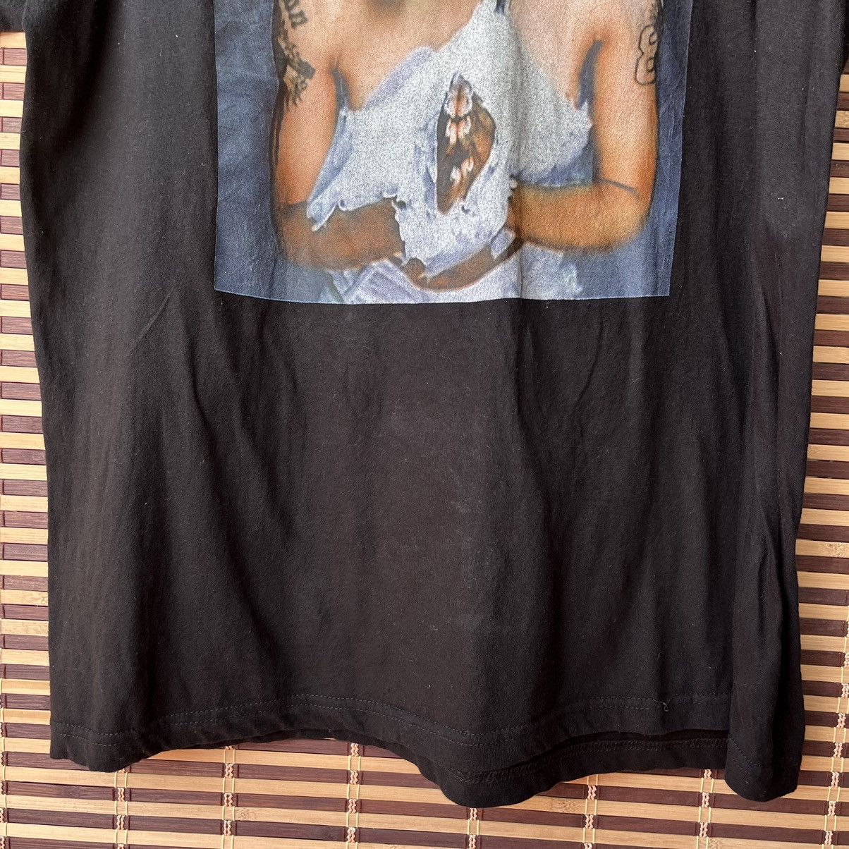 Band Tees VINTAGE TLC RAPPER LISA LOPES LEFT EYE NINA TSHIRT 1990s Size US XL / EU 56 / 4 - 11 Thumbnail
