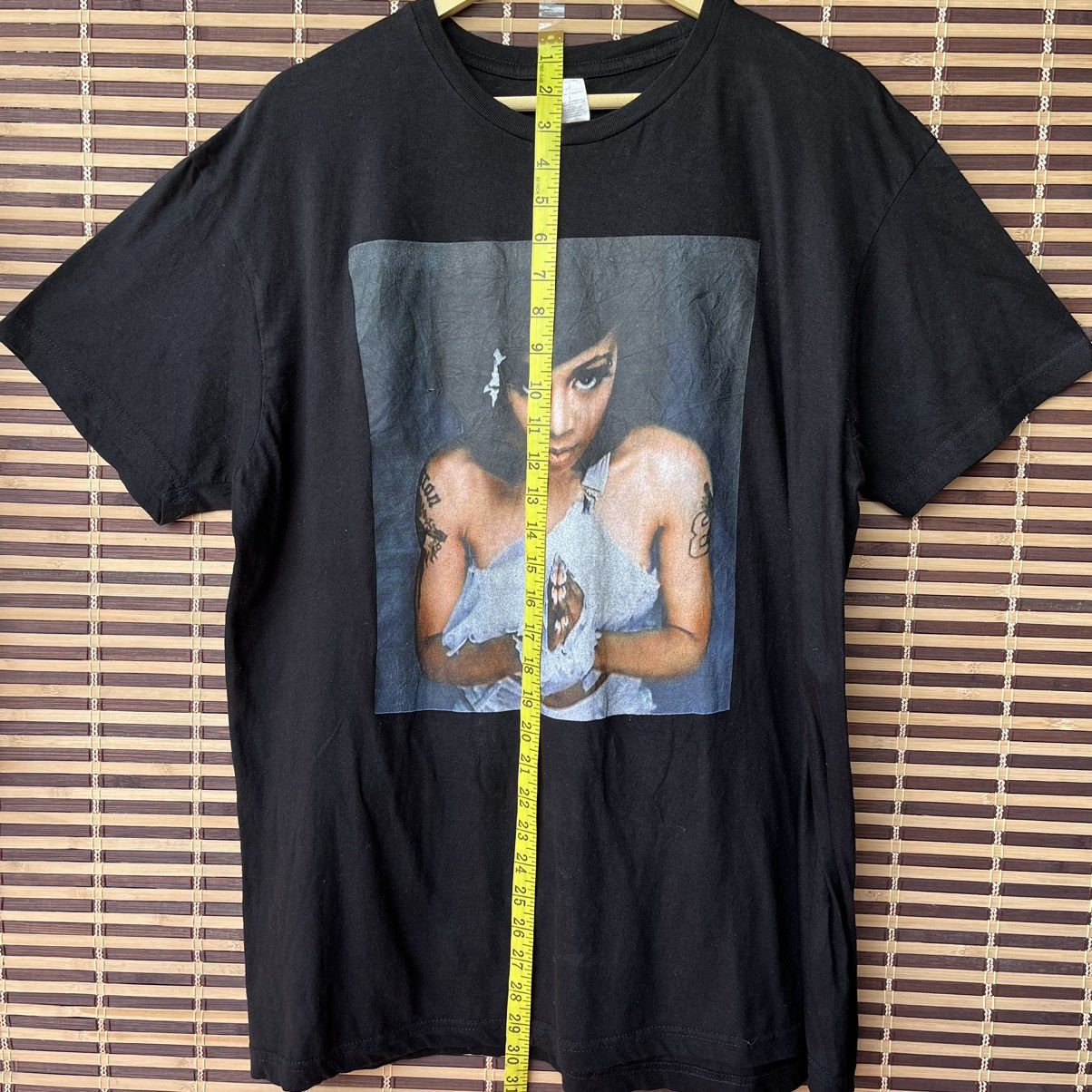Band Tees VINTAGE TLC RAPPER LISA LOPES LEFT EYE NINA TSHIRT 1990s Size US XL / EU 56 / 4 - 4 Thumbnail
