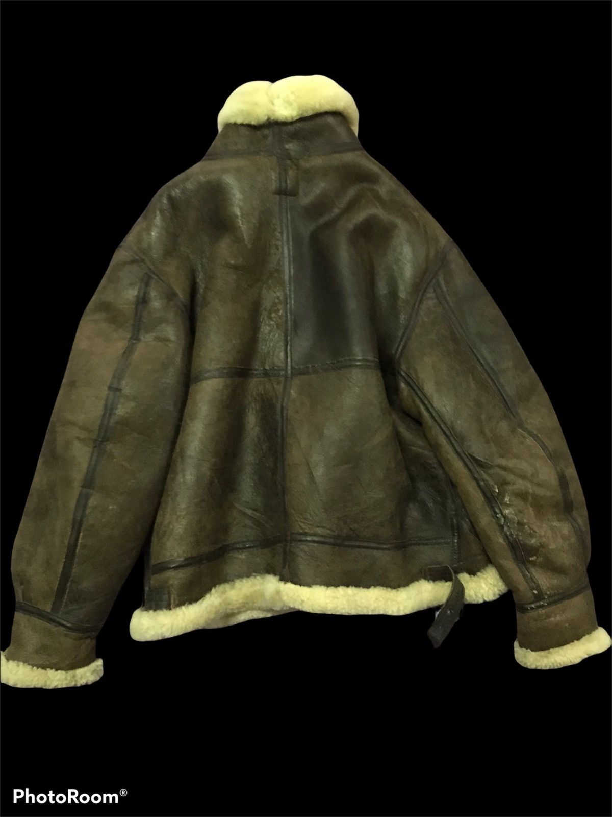 Other Final Drop !! Vintage Orchard Motorcyle B3 Sheepskin Jacket Size US L / EU 52-54 / 3 - 2 Thumbnail
