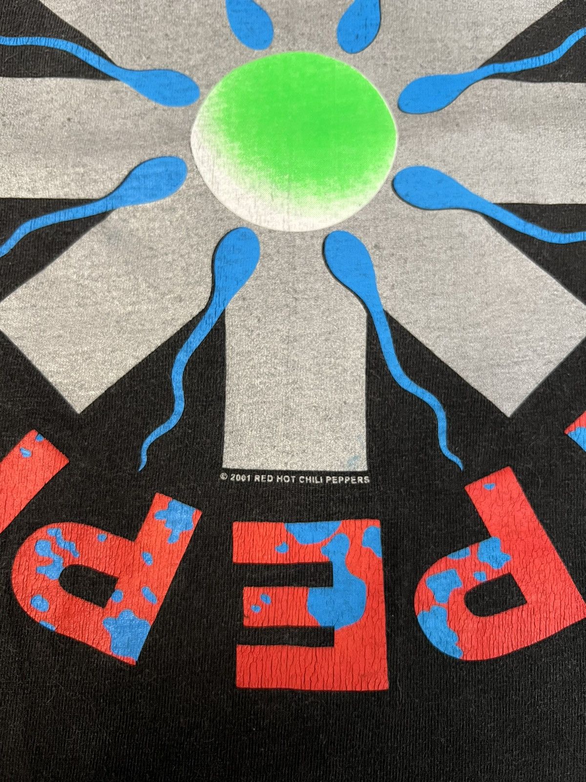 Vintage Red Hot Chili Peppers Sperm Vintage Shirt Size US S / EU 44-46 / 1 - 3 Thumbnail