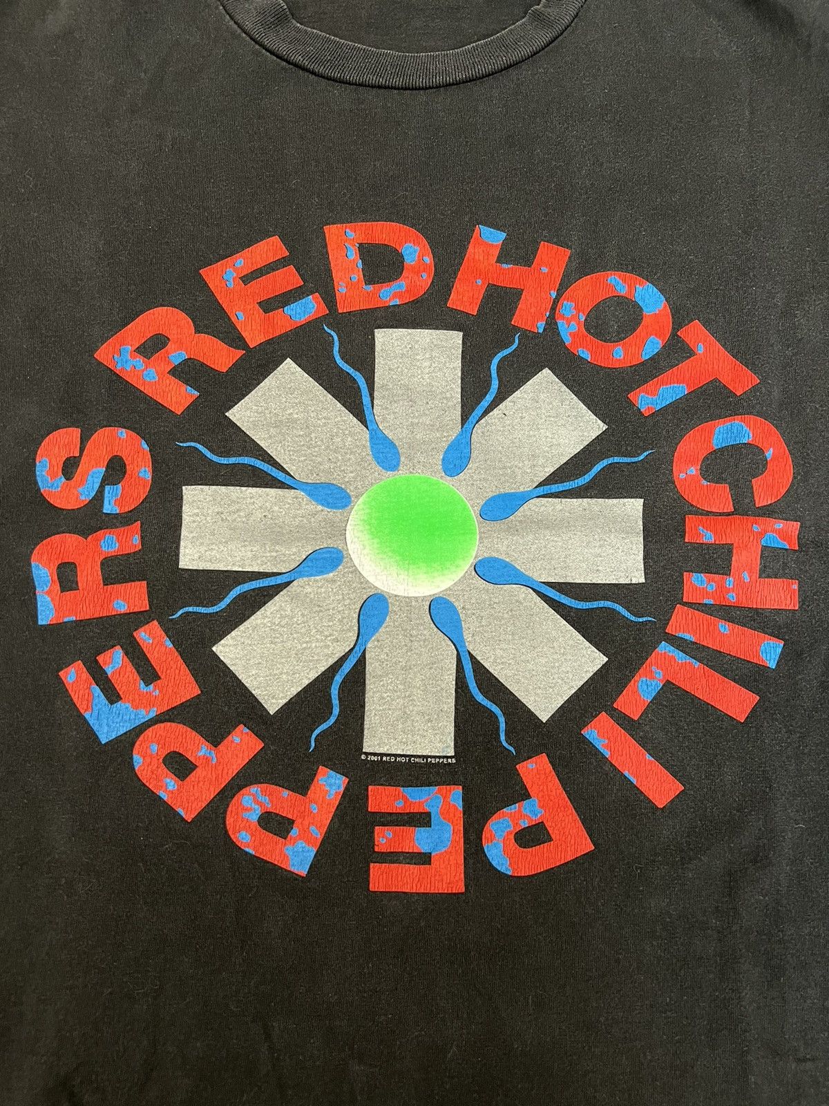 Vintage Red Hot Chili Peppers Sperm Vintage Shirt Size US S / EU 44-46 / 1 - 6 Thumbnail