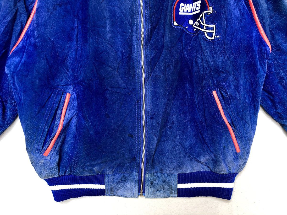 Leather × Vintage Vtg American Football Club Giants Varsity Leather Jackets Size US M / EU 48-50 / 2 - 9 Thumbnail