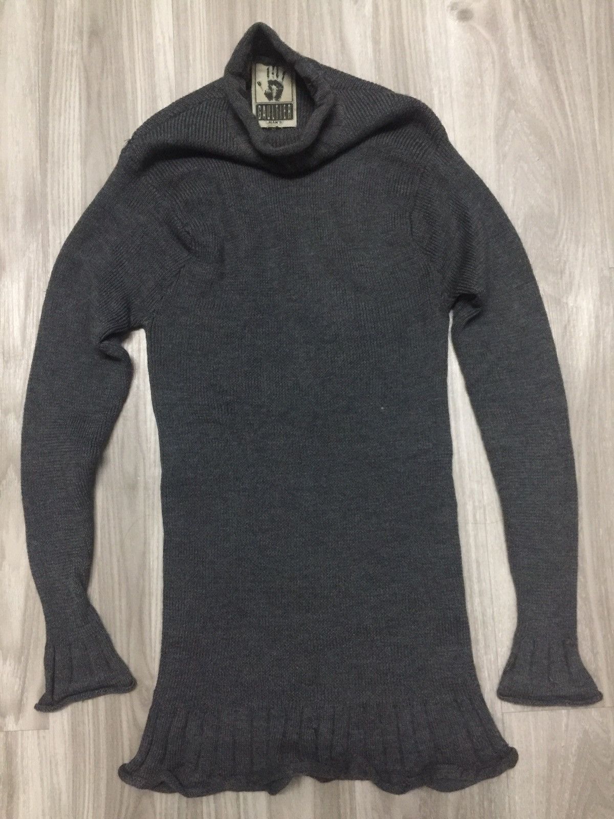 Jean Paul Gaultier RARE 💥 JEAN PAUL GAULTIER Turtleneck Knitwear Slim fit Size US M / EU 48-50 / 2 - 2 Thumbnail