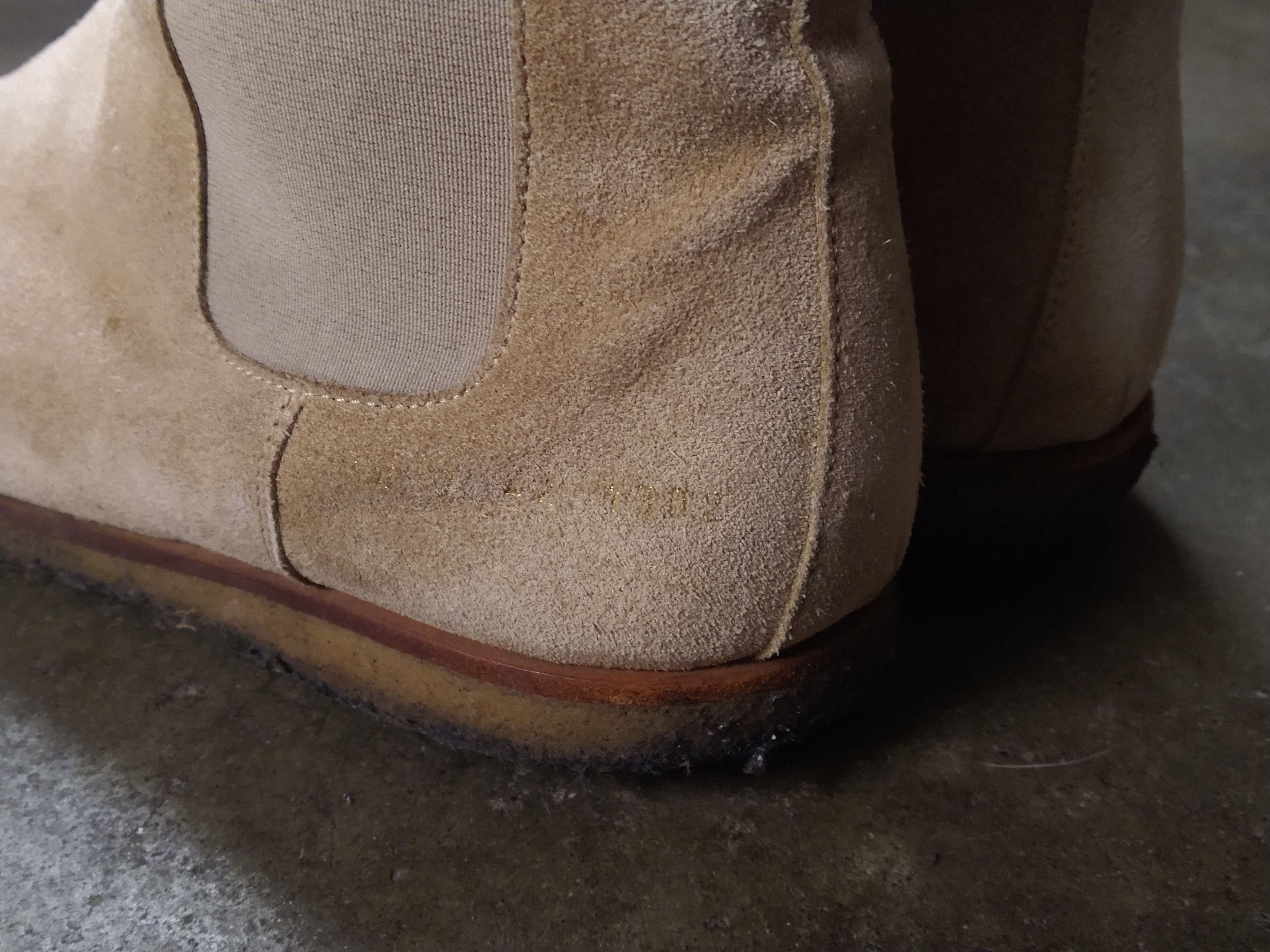 Common Projects Common Projects Chelsea Boots Size 9 42 Beige Suede Size US 9 / EU 42 - 9 Thumbnail