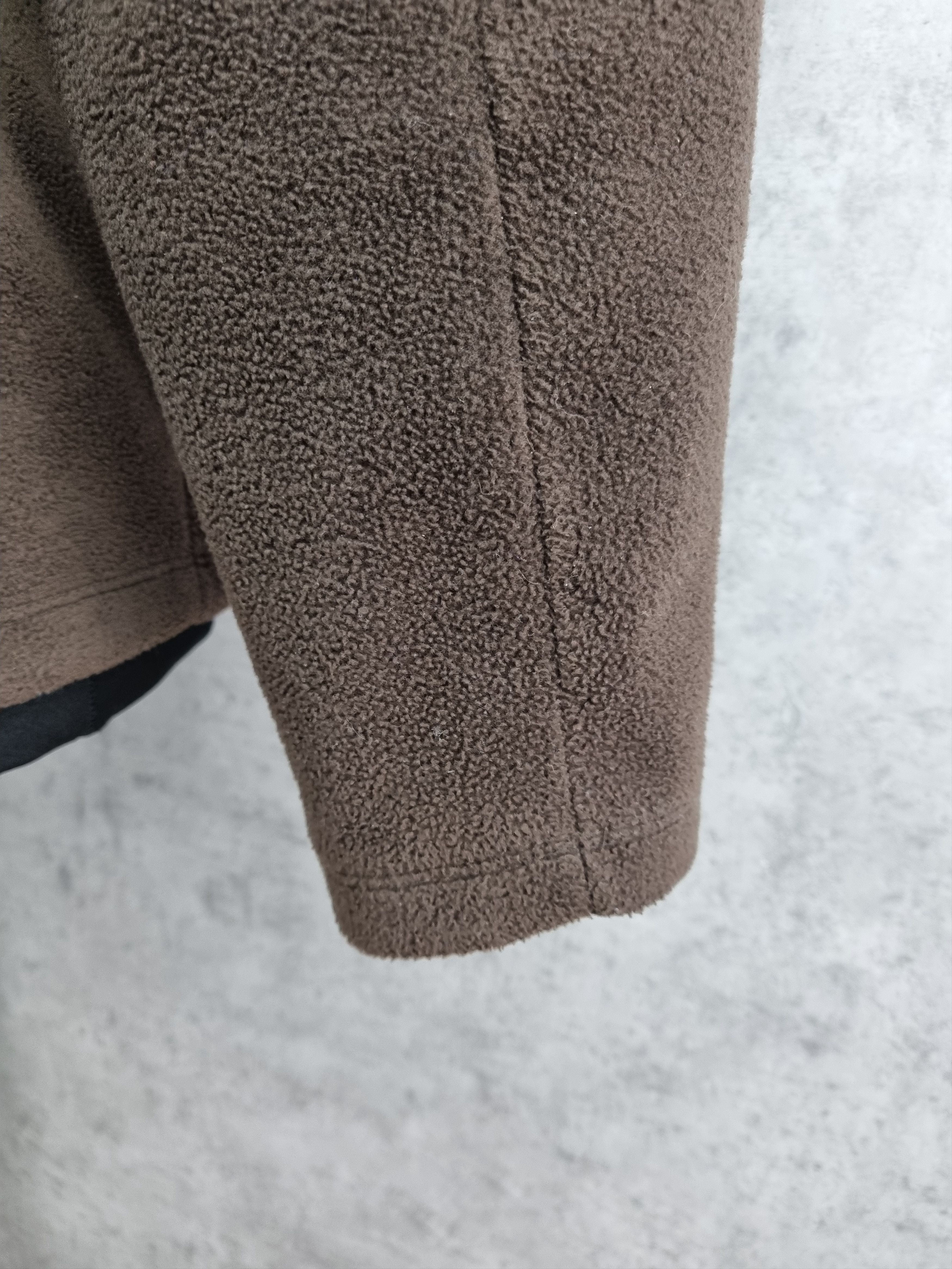Napapijri × Vintage 90s Rare NAPAPIJRI Big Logo Brown Fleece zip up Size US M / EU 48-50 / 2 - 18 Thumbnail