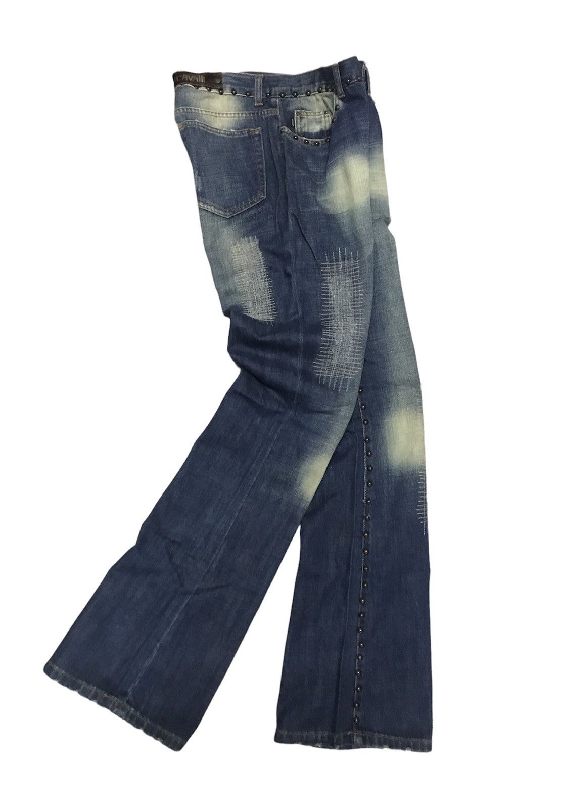 Just Cavalli Just Cavalli Flare Studded Jeans Size US 30 / EU 46 - 3 Thumbnail