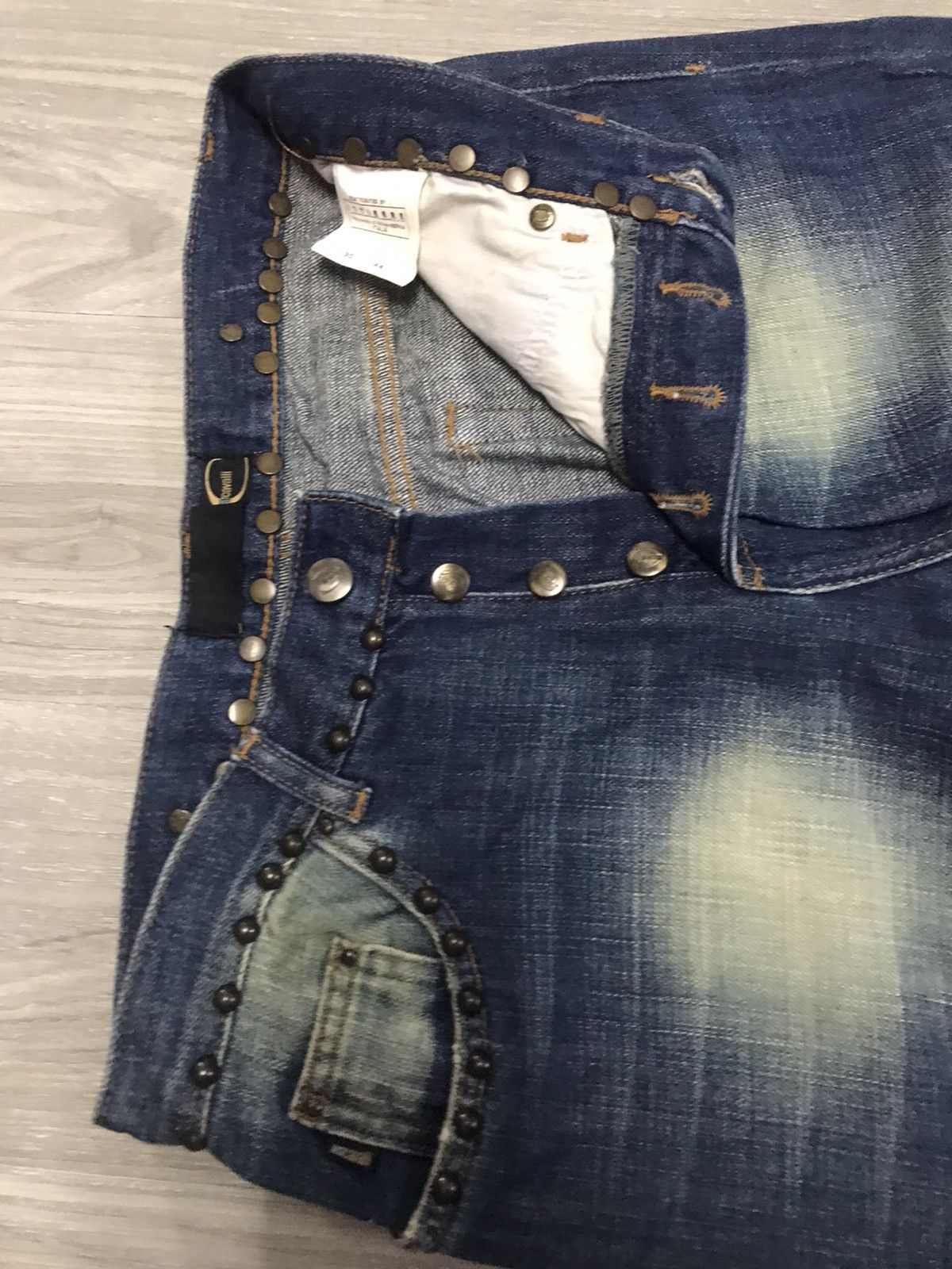 Just Cavalli Just Cavalli Flare Studded Jeans Size US 30 / EU 46 - 13 Thumbnail