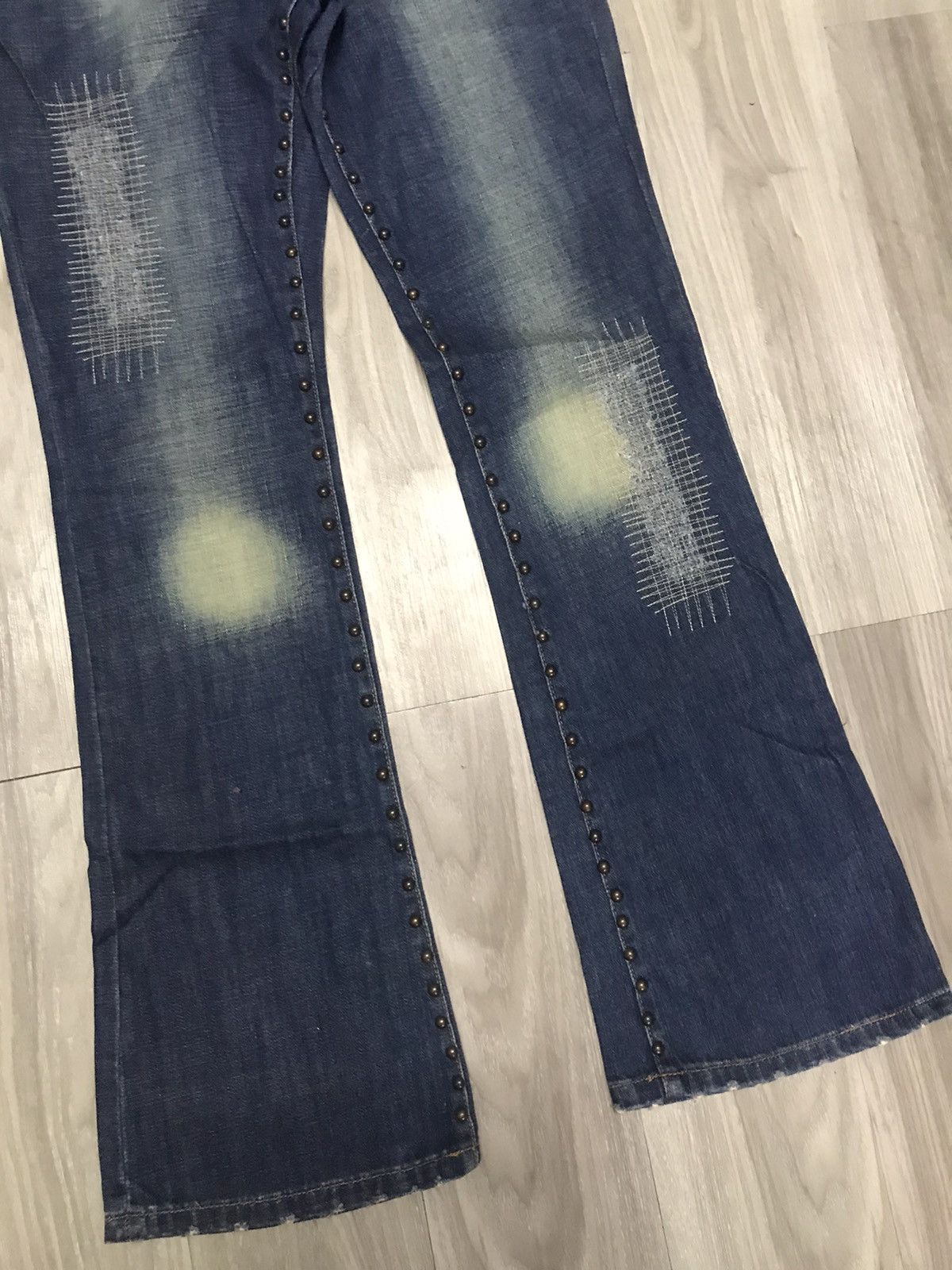 Just Cavalli Just Cavalli Flare Studded Jeans Size US 30 / EU 46 - 5 Thumbnail
