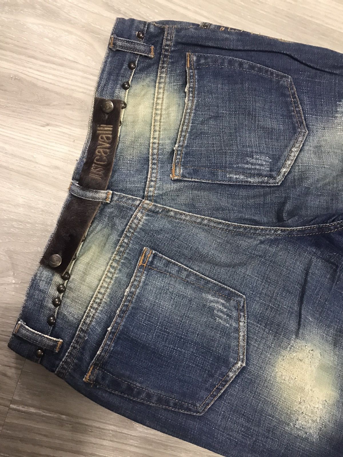 Just Cavalli Just Cavalli Flare Studded Jeans Size US 30 / EU 46 - 10 Thumbnail