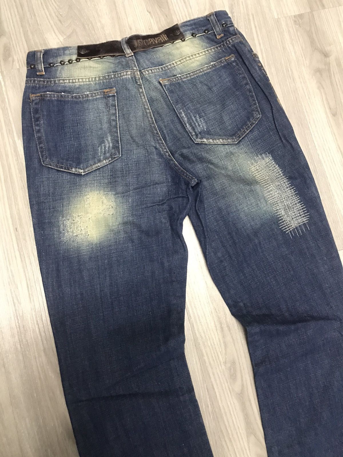 Just Cavalli Just Cavalli Flare Studded Jeans Size US 30 / EU 46 - 8 Thumbnail