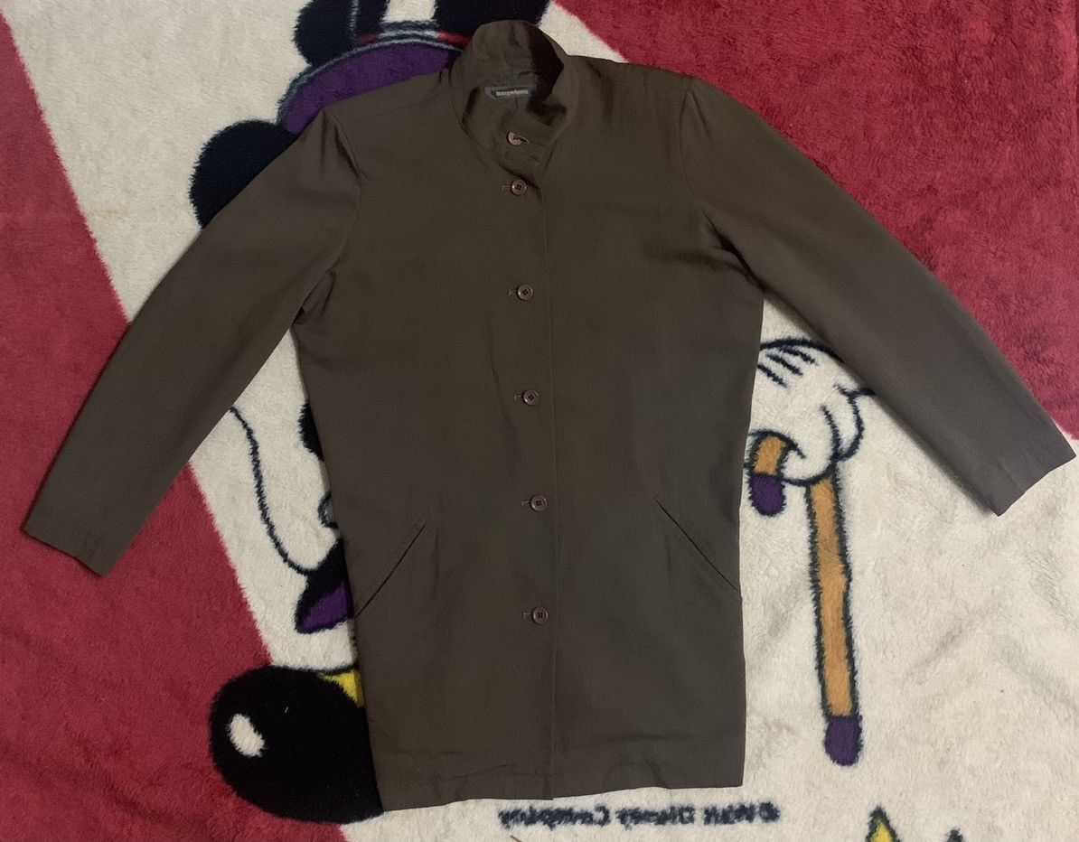 Issey Miyake 80s ISSEY MIYAKE BLAZZER BRUSH TAG Size 34R - 1 Thumbnail