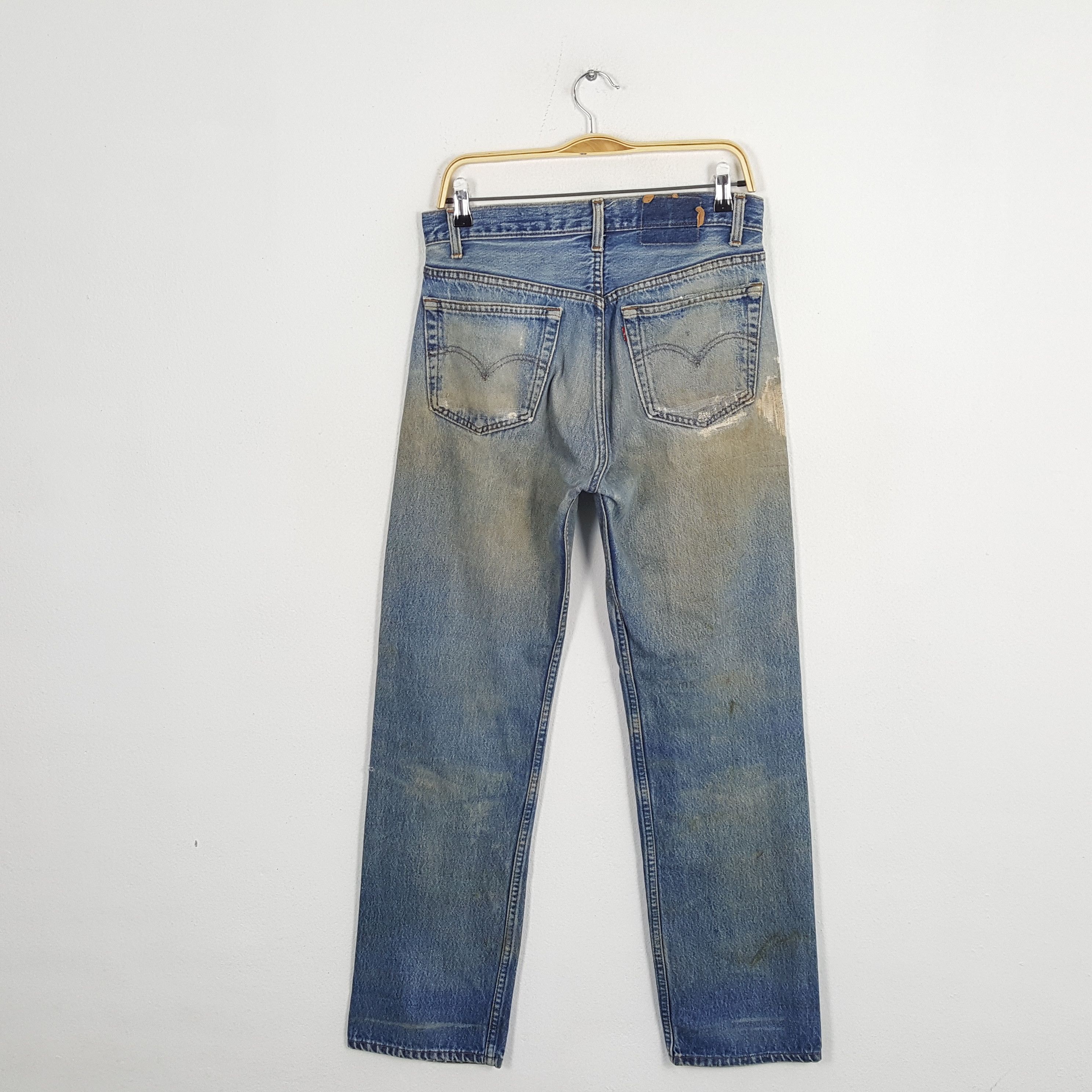 Levi's × Vintage Vintage LEVI'S Kurt Cobain Distressed Denim Style Jeans Size US 31 - 4 Thumbnail