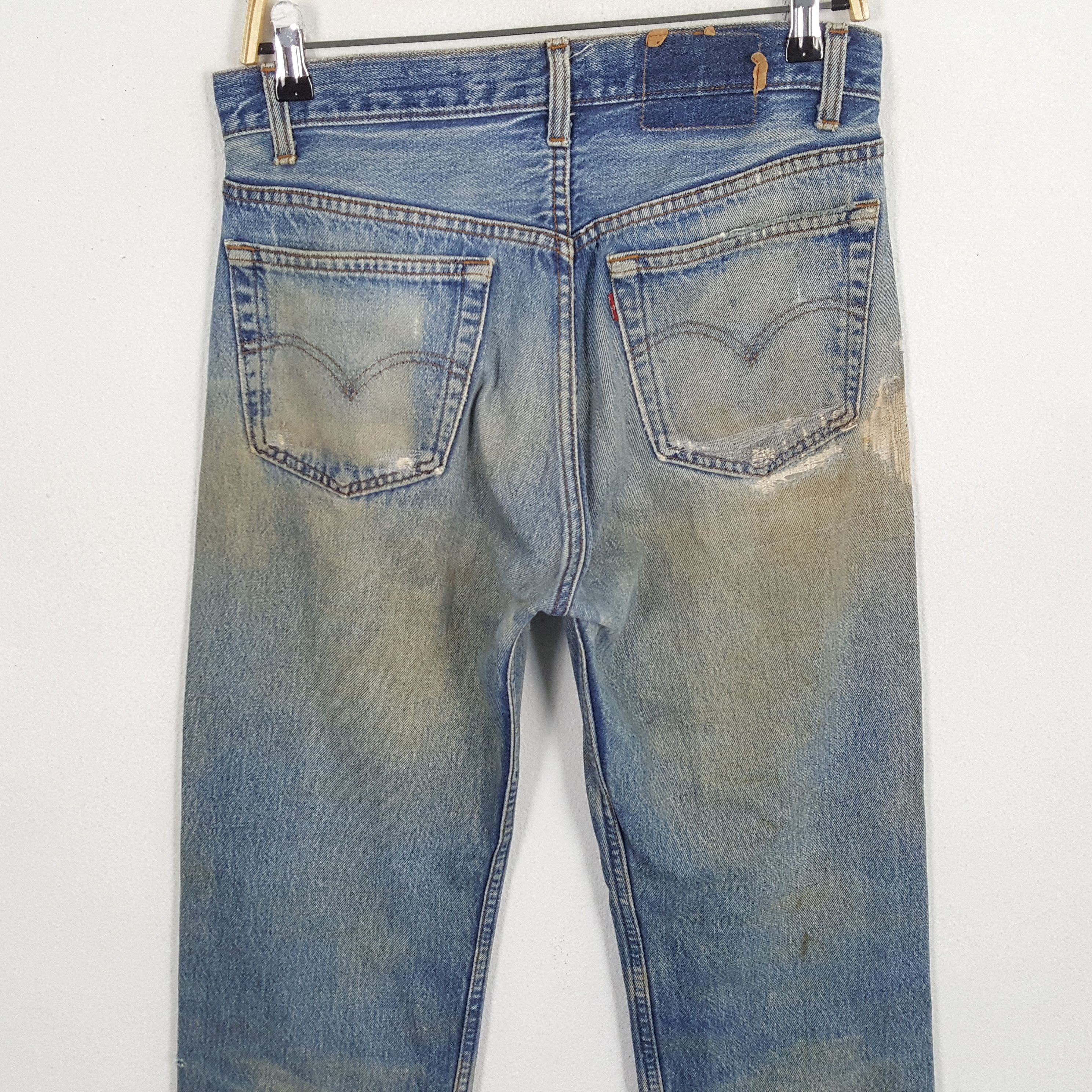 Levi's × Vintage Vintage LEVI'S Kurt Cobain Distressed Denim Style Jeans Size US 31 - 5 Thumbnail