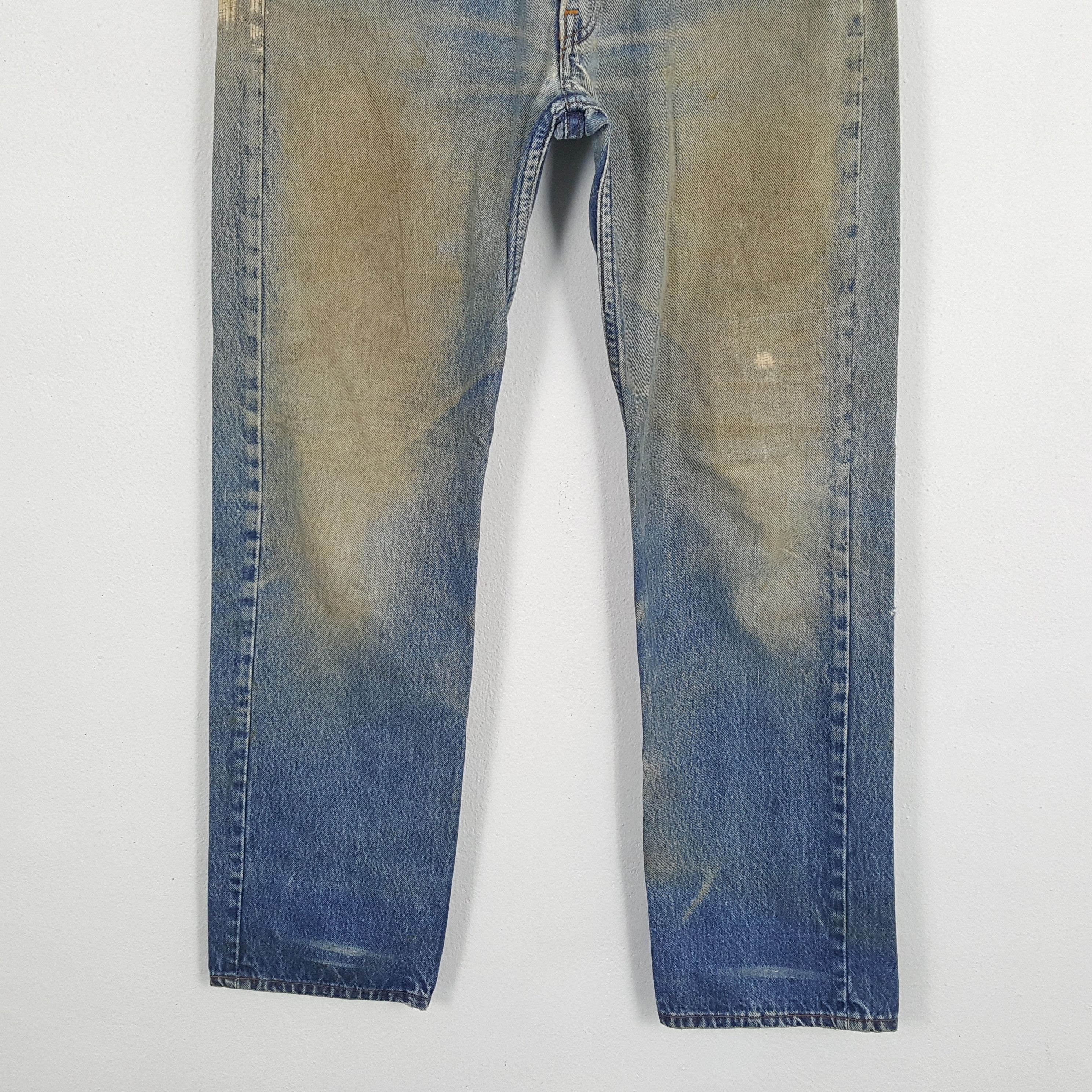 Levi's × Vintage Vintage LEVI'S Kurt Cobain Distressed Denim Style Jeans Size US 31 - 3 Thumbnail